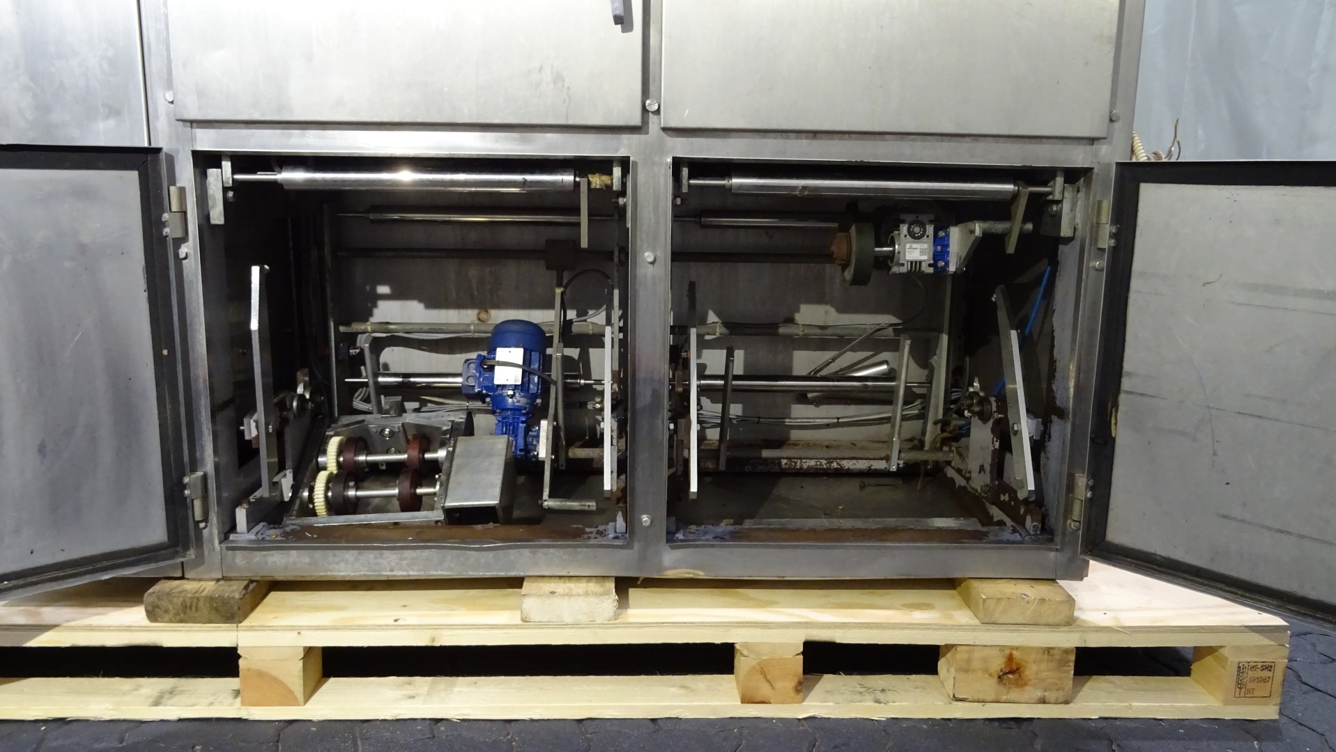 Used Incomplete Automatic Double Head Vertical Form / Fill / Seal Machine (Vertical FFS) - Thimonnier M 3200