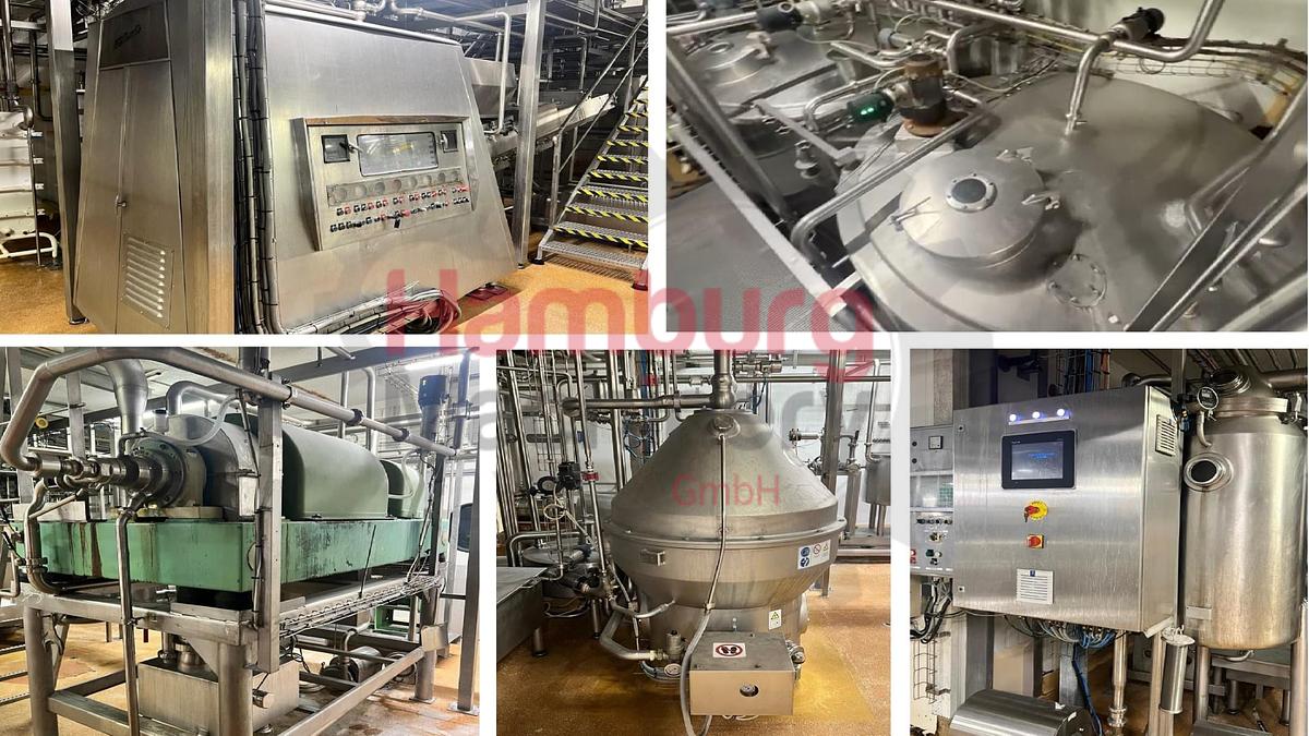 Used Complete Anhydrous Milk Fat line (AMF)