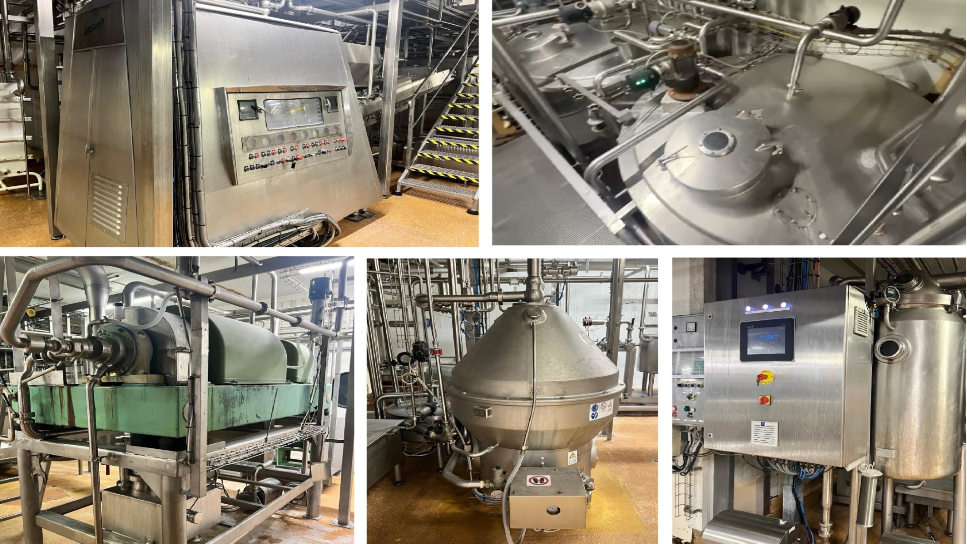 Used Complete Anhydrous Milk Fat line (AMF)