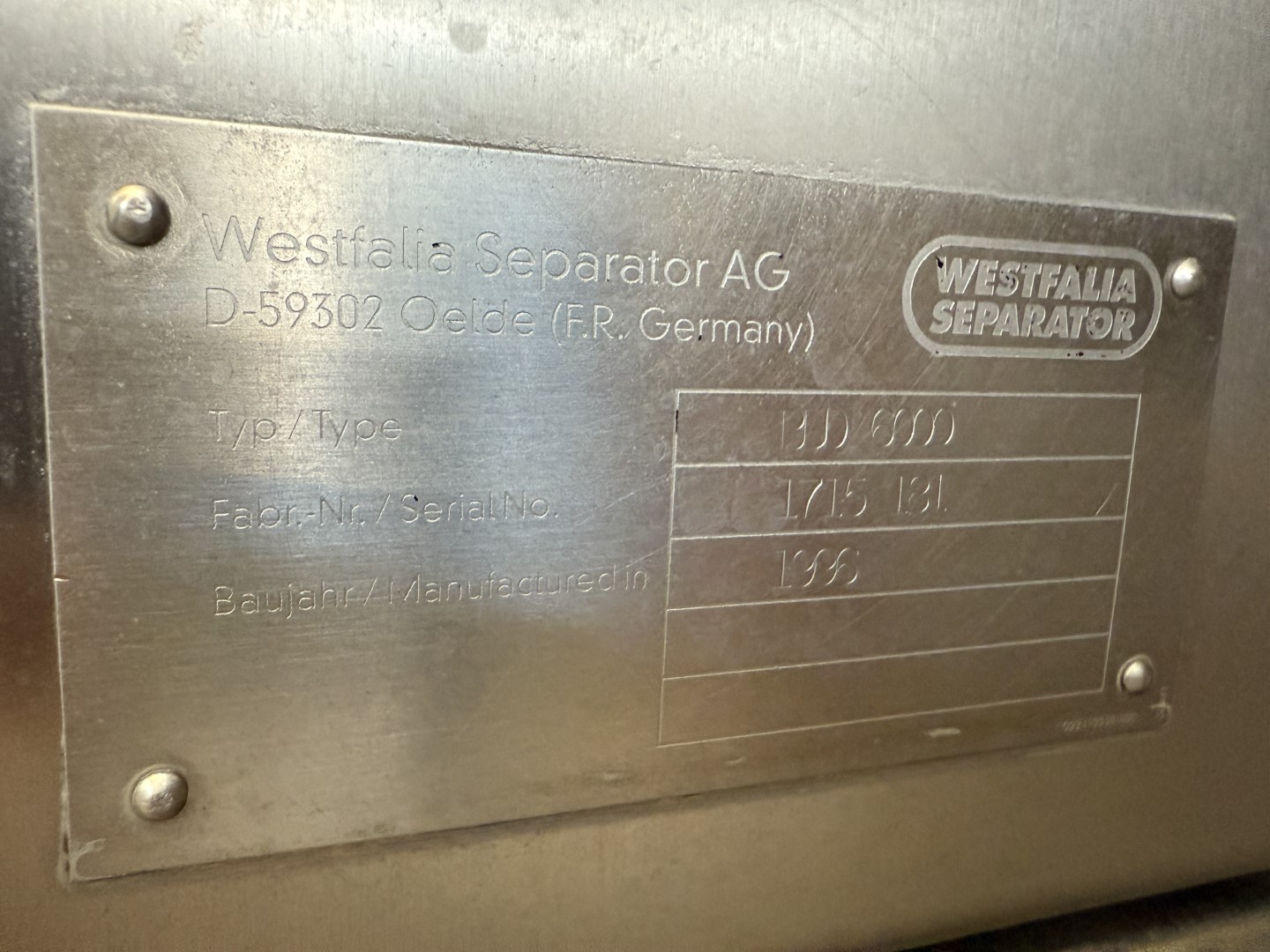 Used Continuous Butter Line with CBM, Silo and Bulk packer - GEA Westfalia BUD 6000 + Rothenburg + APV FMG