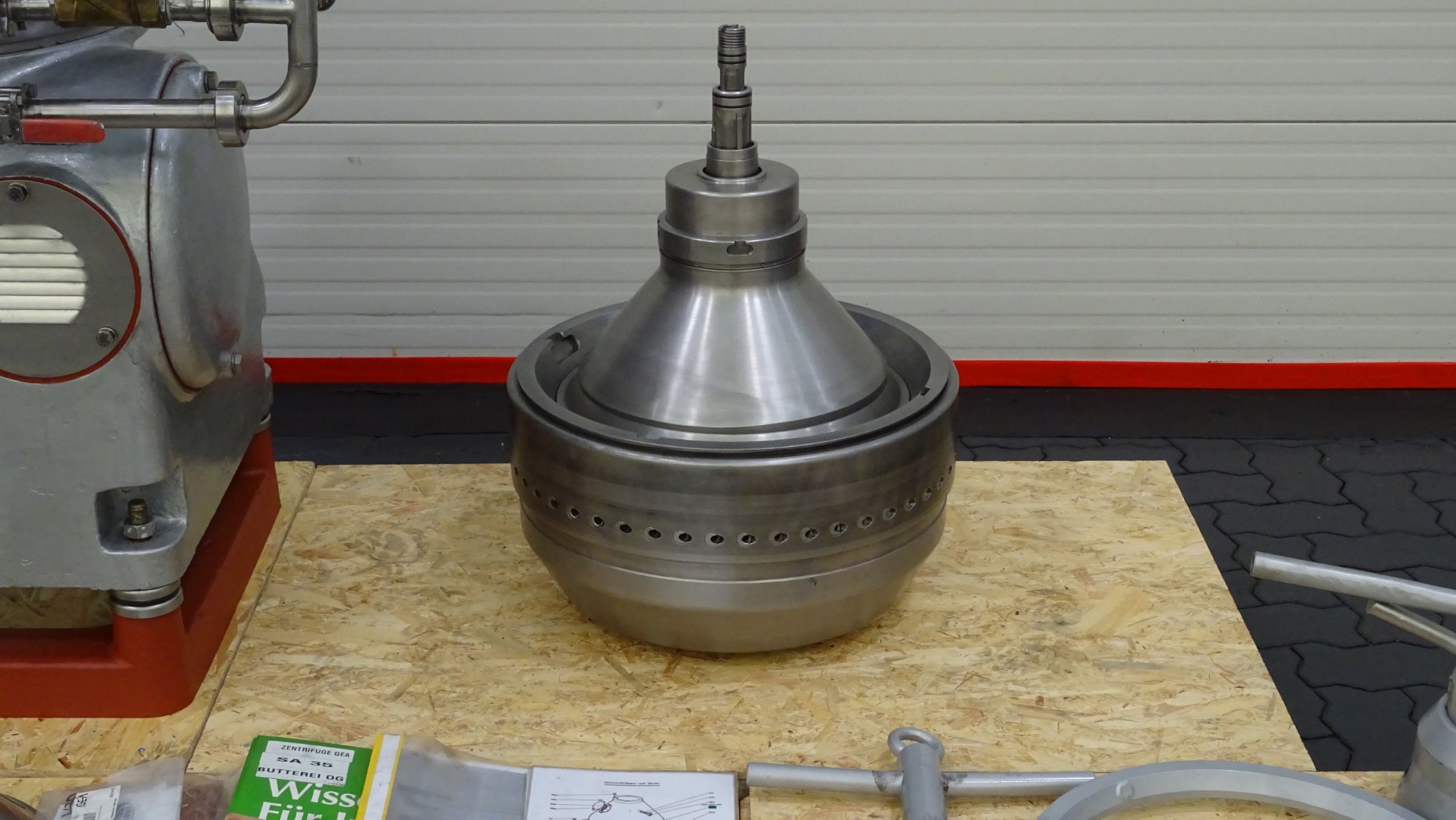 Used Butter oil separator / Clarifier GEA Westfalia SA 35-01-076