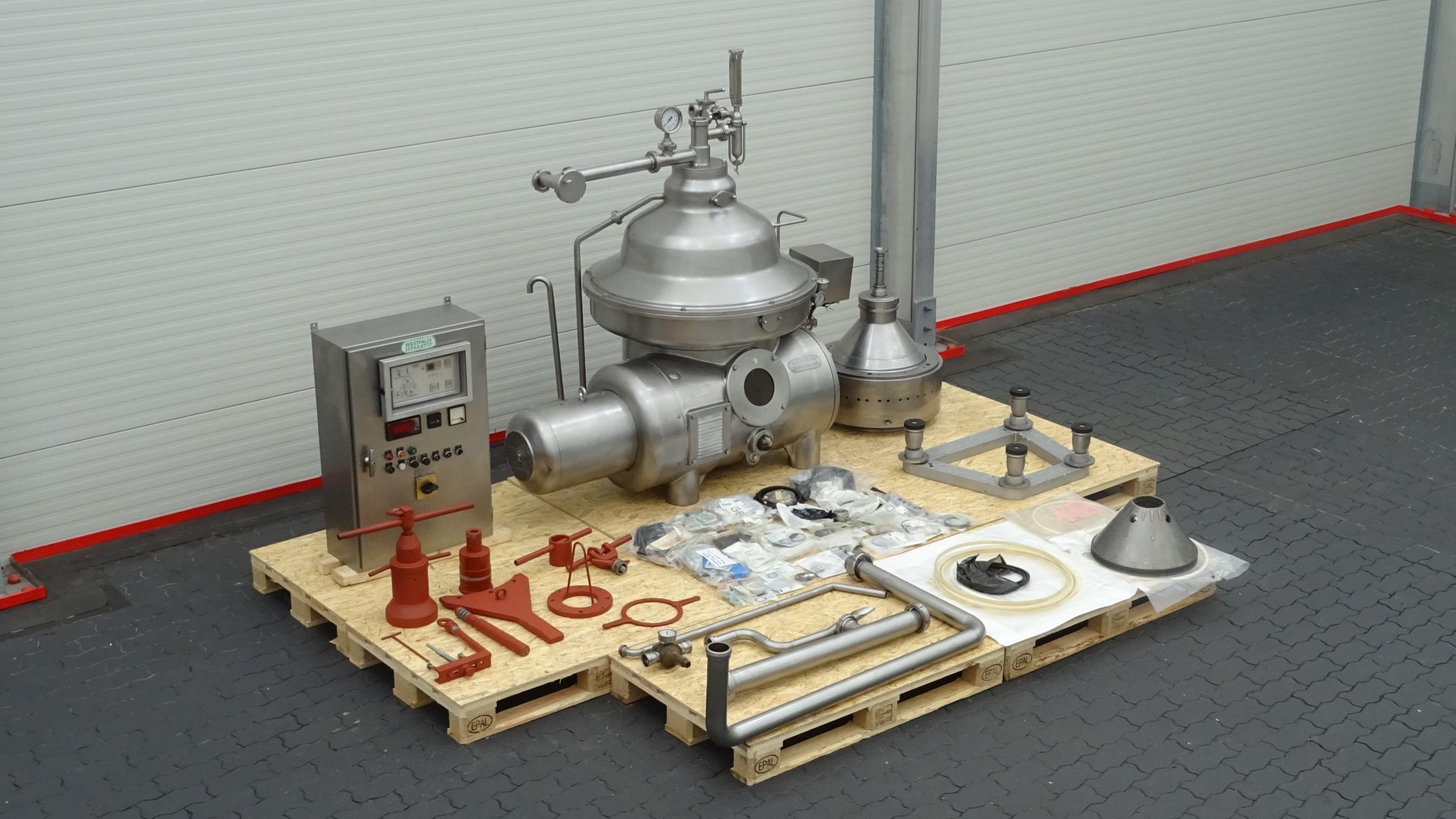 Used Cream Separator GEA Westfalia MSA 90-01-076