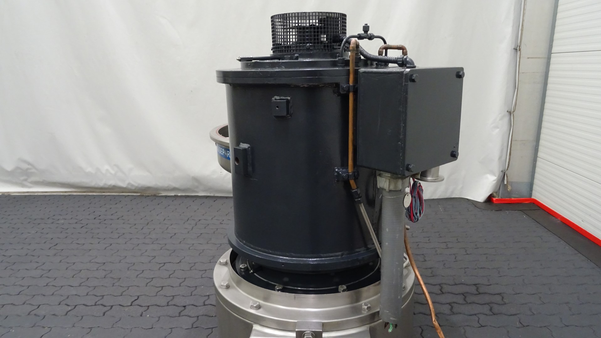Used Incomplete Cream Separator GEA Westfalia MSD 300-01-777 (without bowl)
