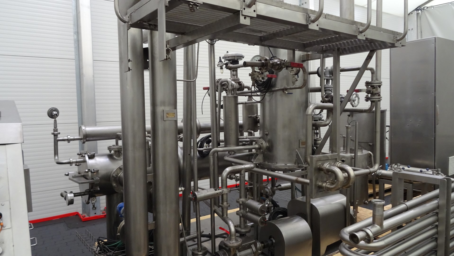 Used Direct steam injection (DSI) UHT with aseptic homogeniser - APV DSI + APV Gaulin MC 45-5TPSX