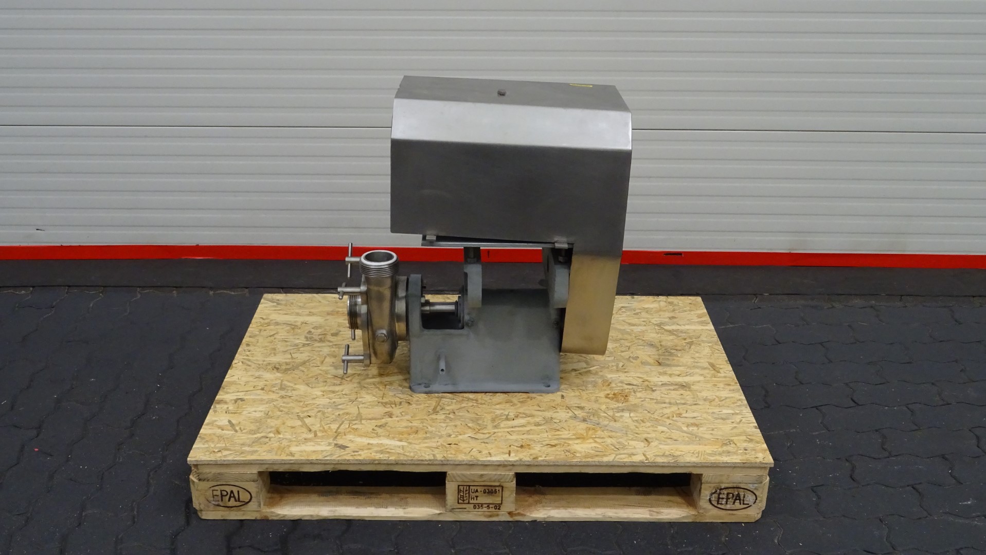 Used Sanitary Centrifugal pump - Mac Ewans CHP
