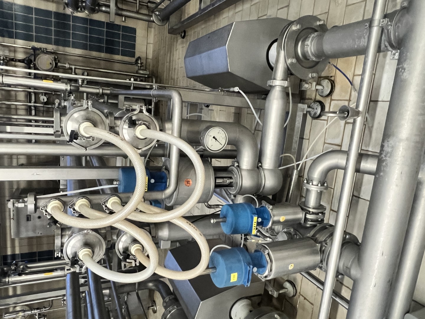 Used Ultra Filtration (UF) plant for cream cheese - Koch Membrane Systems / GEA Tuchenhagen