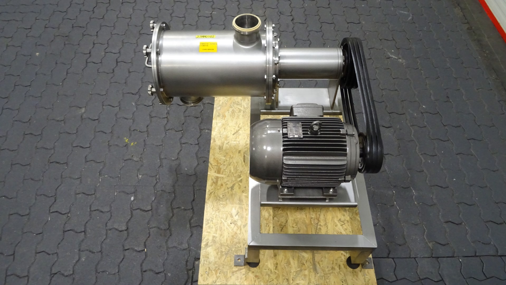 Used Casein Mincer - Engineering Services Northland LTD