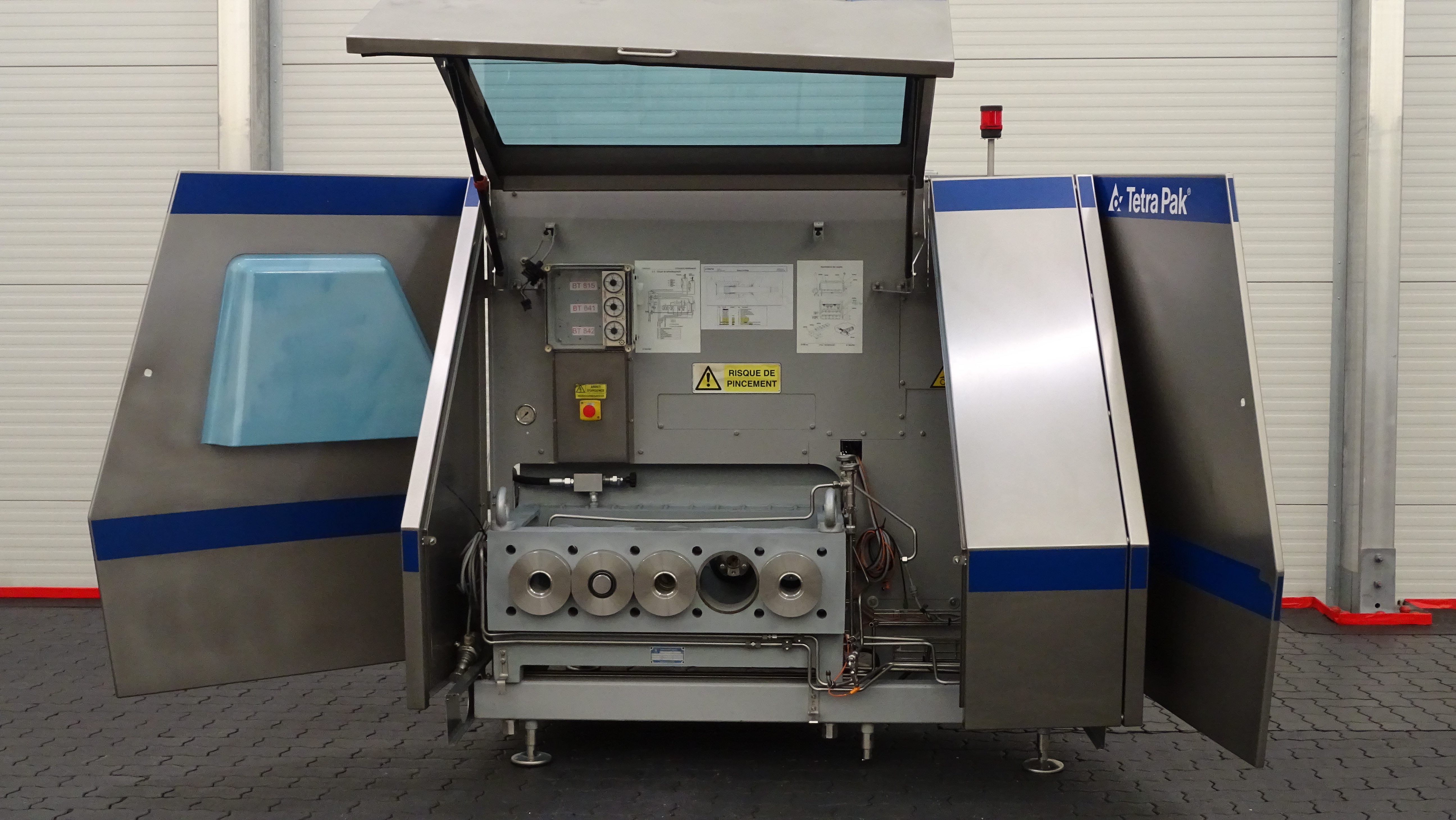 Used Tetra Pak ​​​​​​​​​​​​Tetra Therm Aseptic VTIS line with Tetra Alex TA400 homogeniser