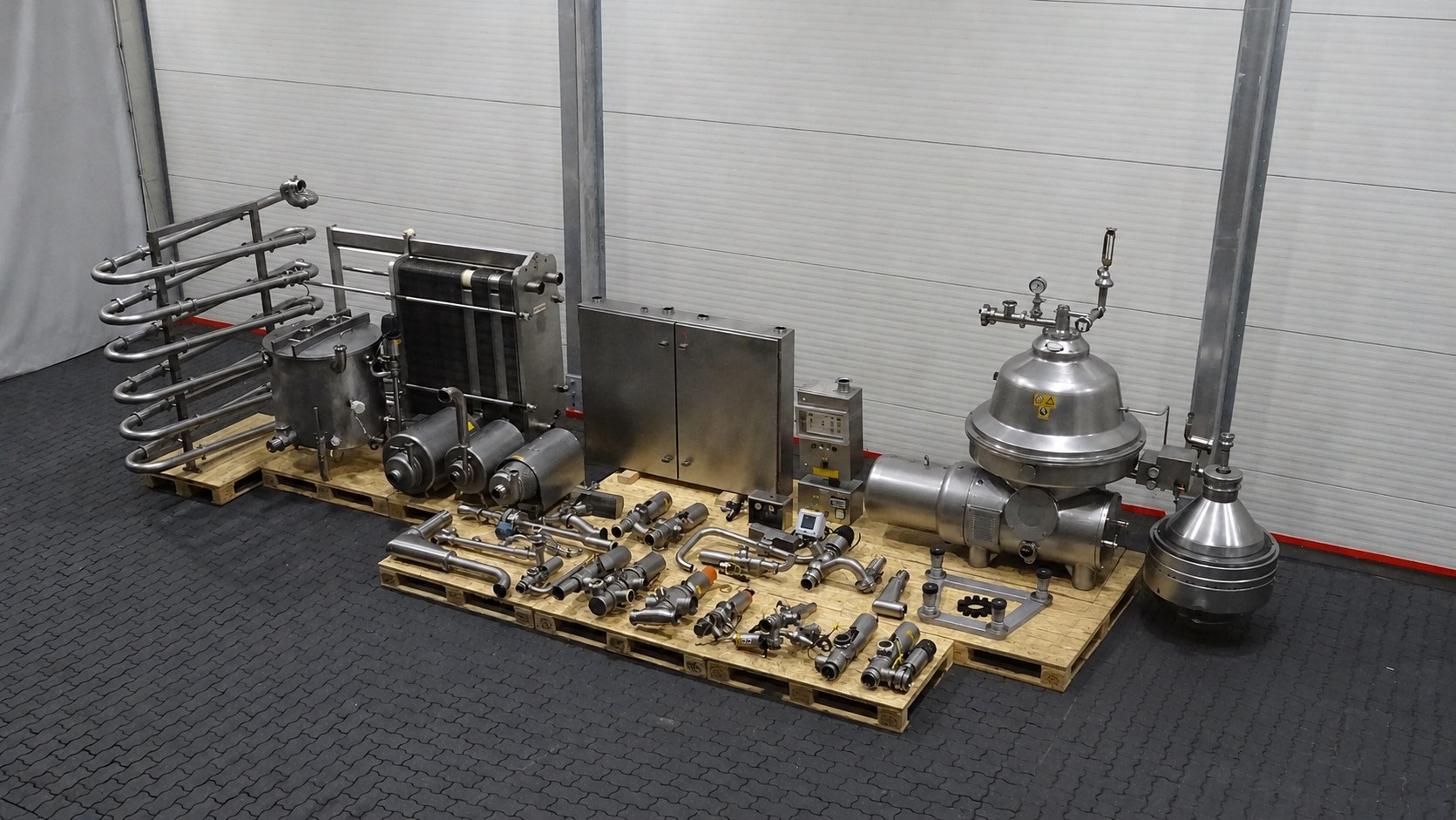 Used Pasteurization line 02 - 25.000 ltr/h - GEA Westfalia and APV