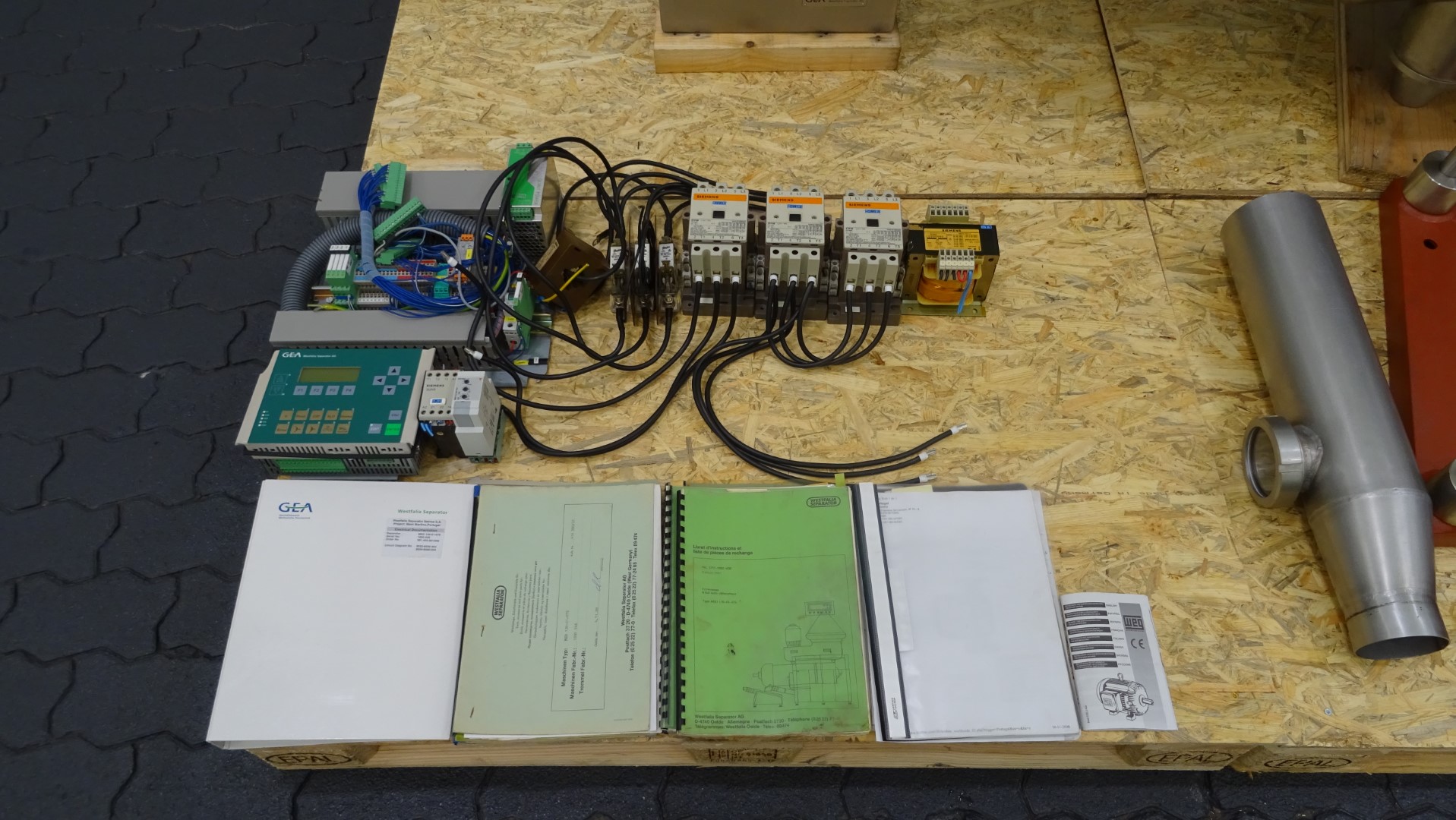 Used Cream Separator GEA Westfalia MSD 130-01-076