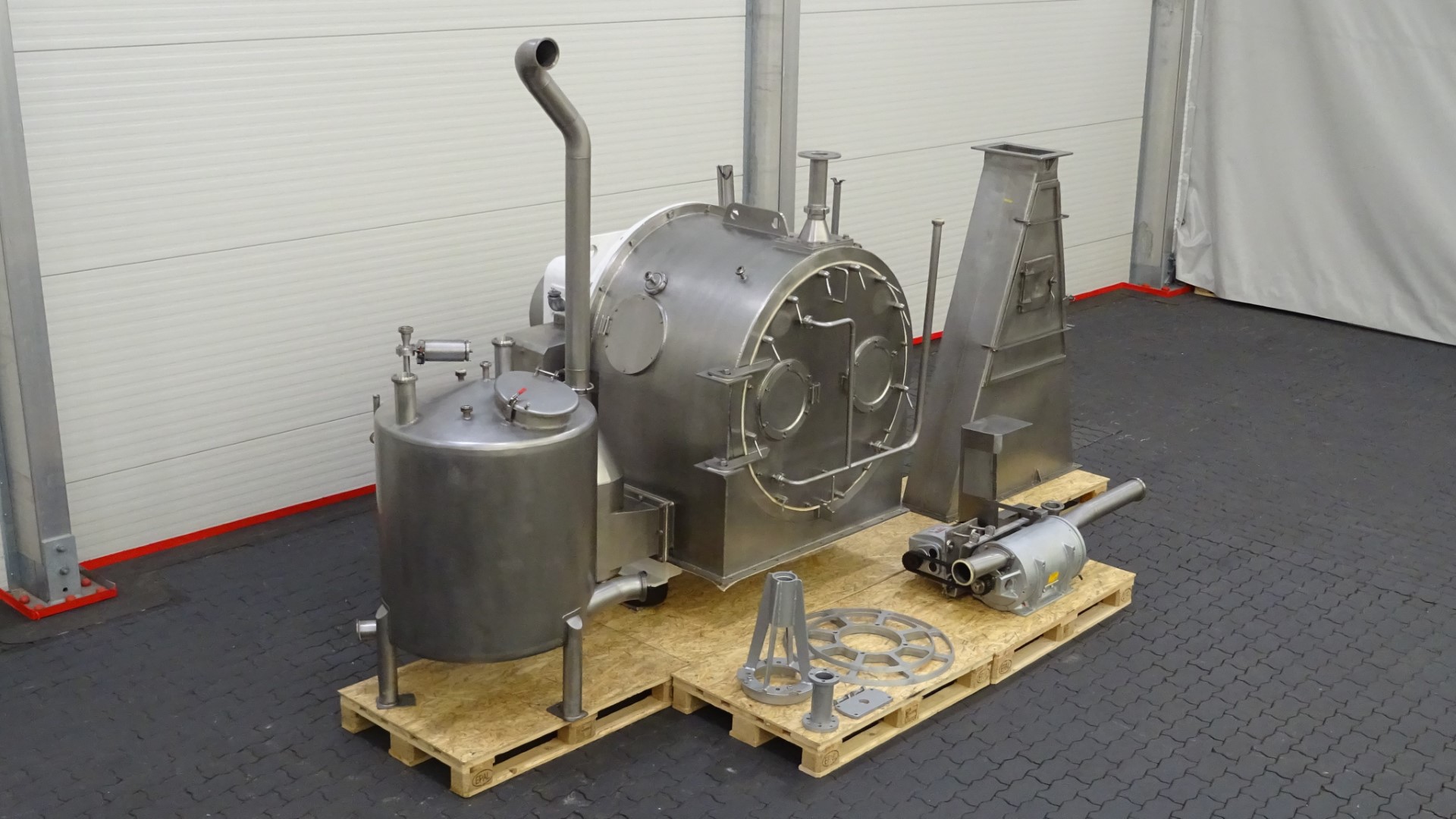 Used Worm Screen Centrifuge - Siebtechnik / Tema Conturbex H-700