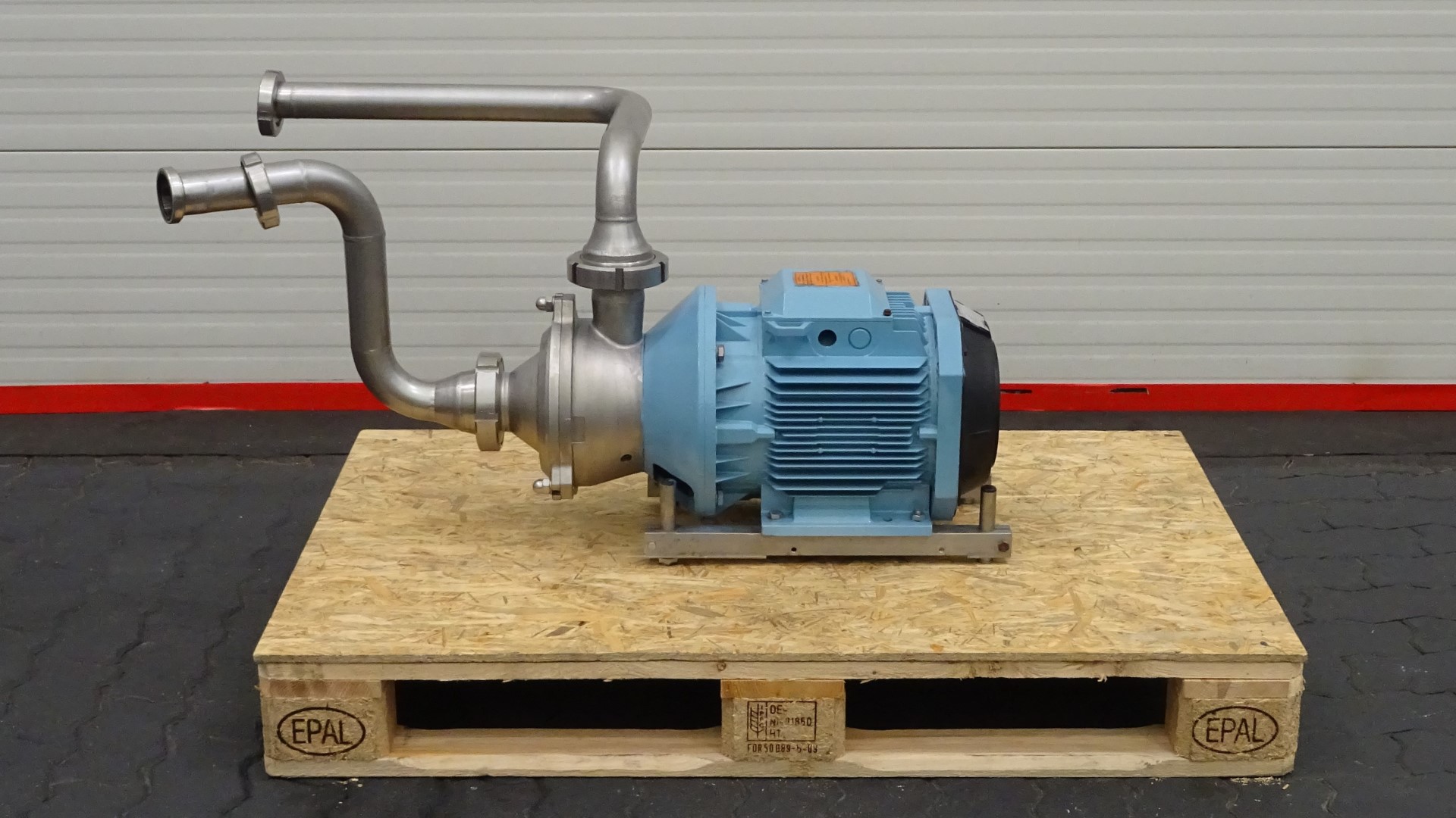 Used Sanitary Self Priming Liquid-ring Pump Alfa Laval MR-200S