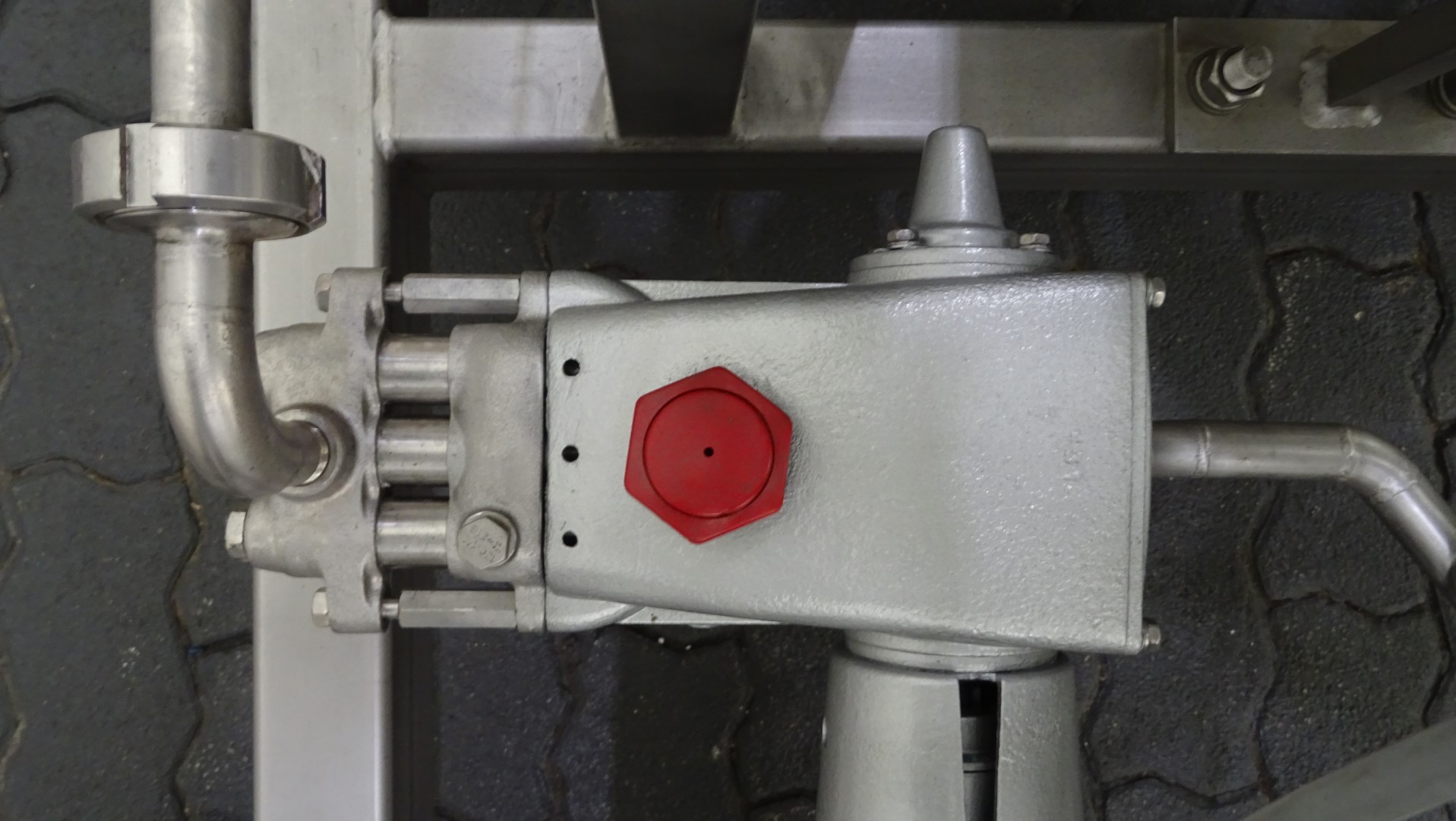 Used UHT Pilot plant with aseptic homogeniser and filling chamber - APV UHT pilot + Gaulin 396 MCP 4-2,5TBS