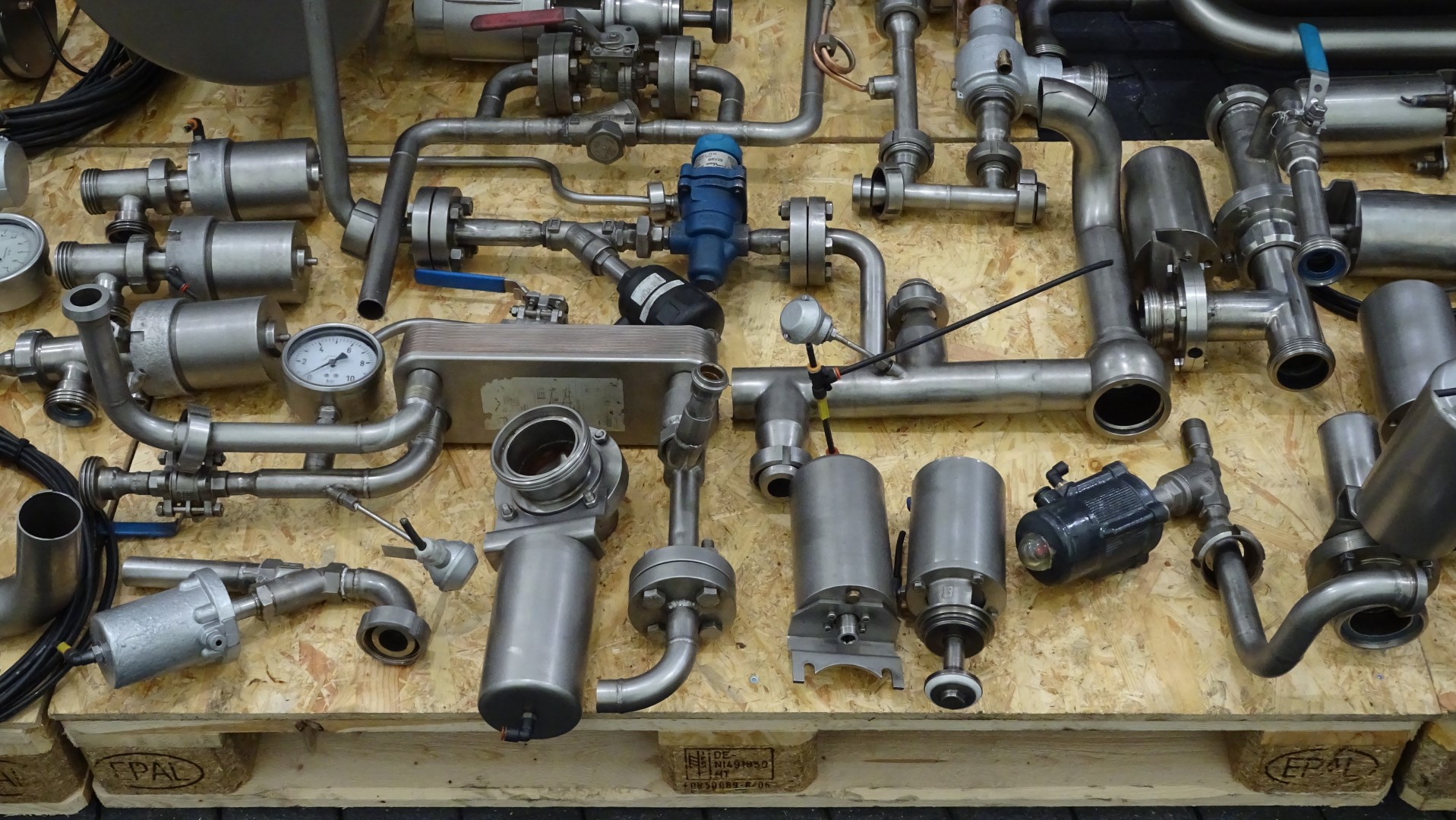 Used Direct steam injection (DSI) UHT with aseptic homogeniser - APV DSI + APV Gaulin MC 45-5TPSX