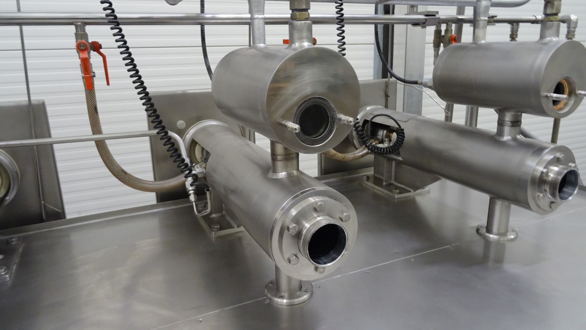 Used Margarine Pilot Plant - Gerstenberg & Agger HP Pump + Perfector 3x57 + Pin rotor + Inverter and Cooling Unit R22