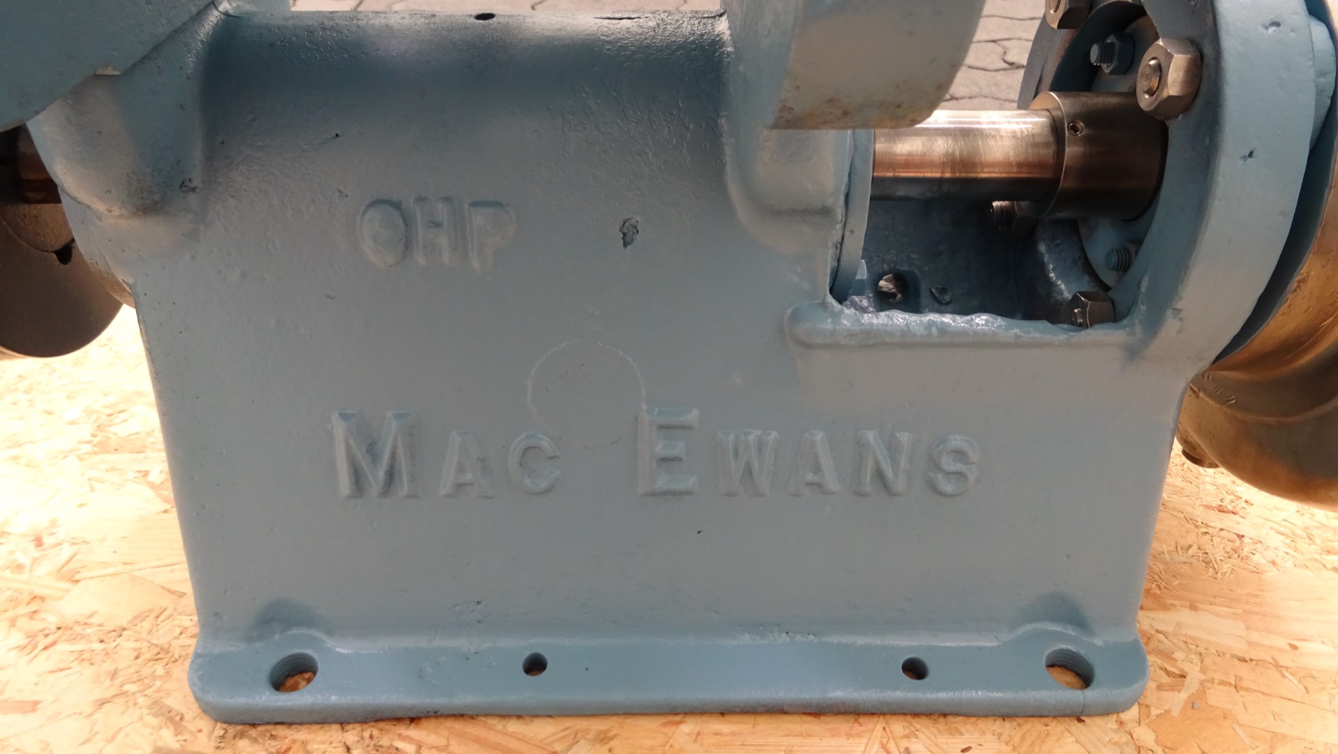 Used Sanitary Centrifugal pump - Mac Ewans CHP