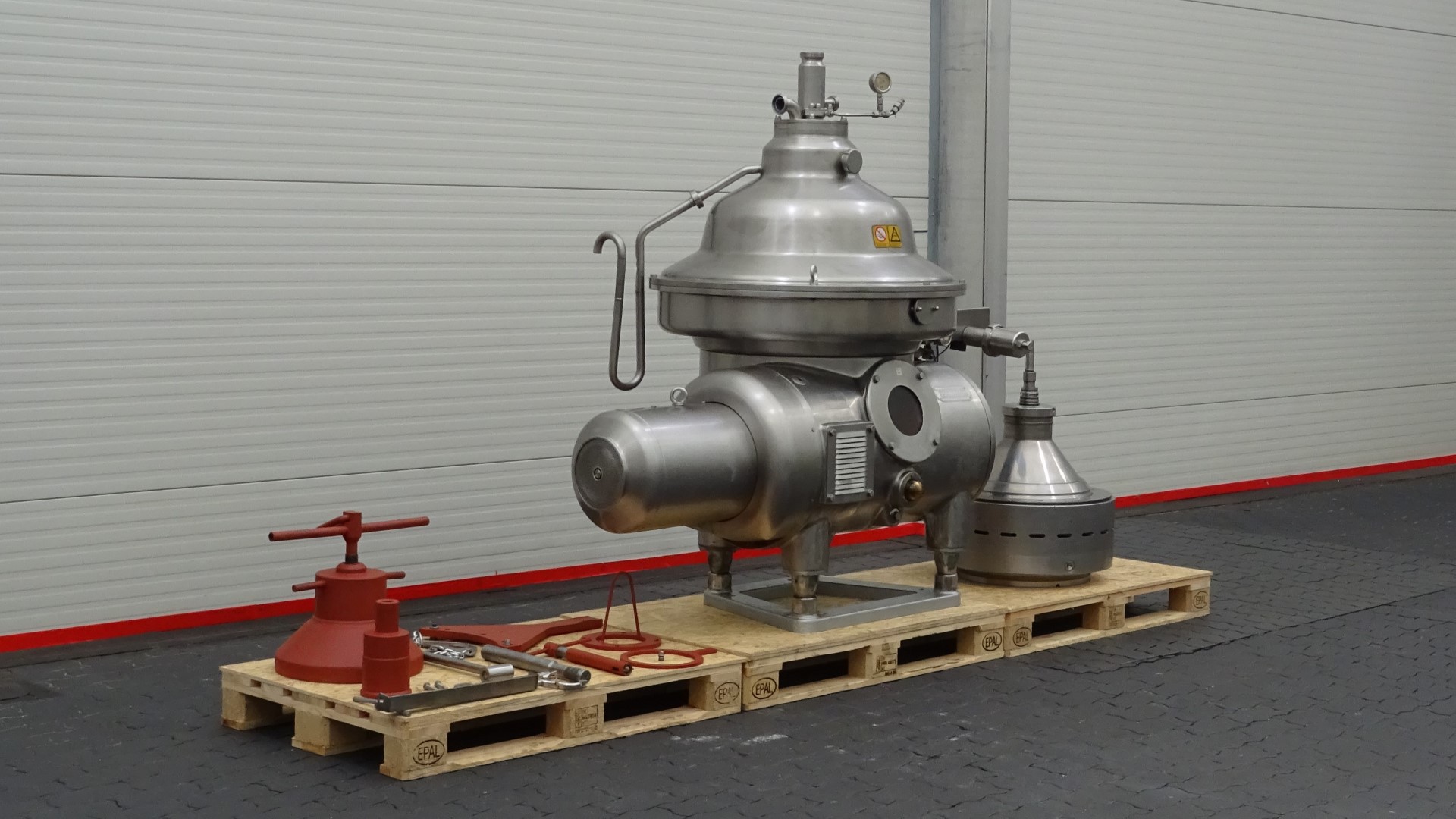 Used Cold Milk Cream Separator GEA Westfalia MSD 130-07-076