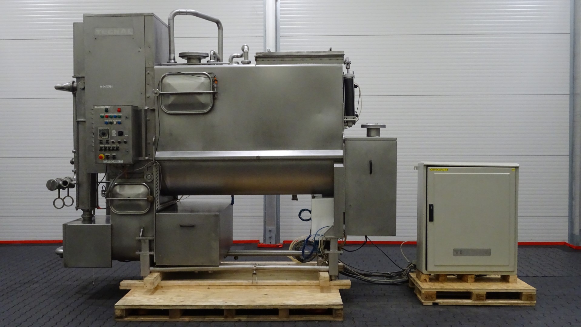 Used Ribbon Blender / Batch mixer - Tecnal Transmix