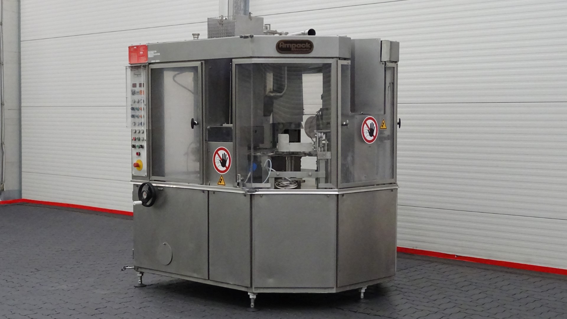 Used Cup filling and sealing machine Ampack Ammann ARL8/2