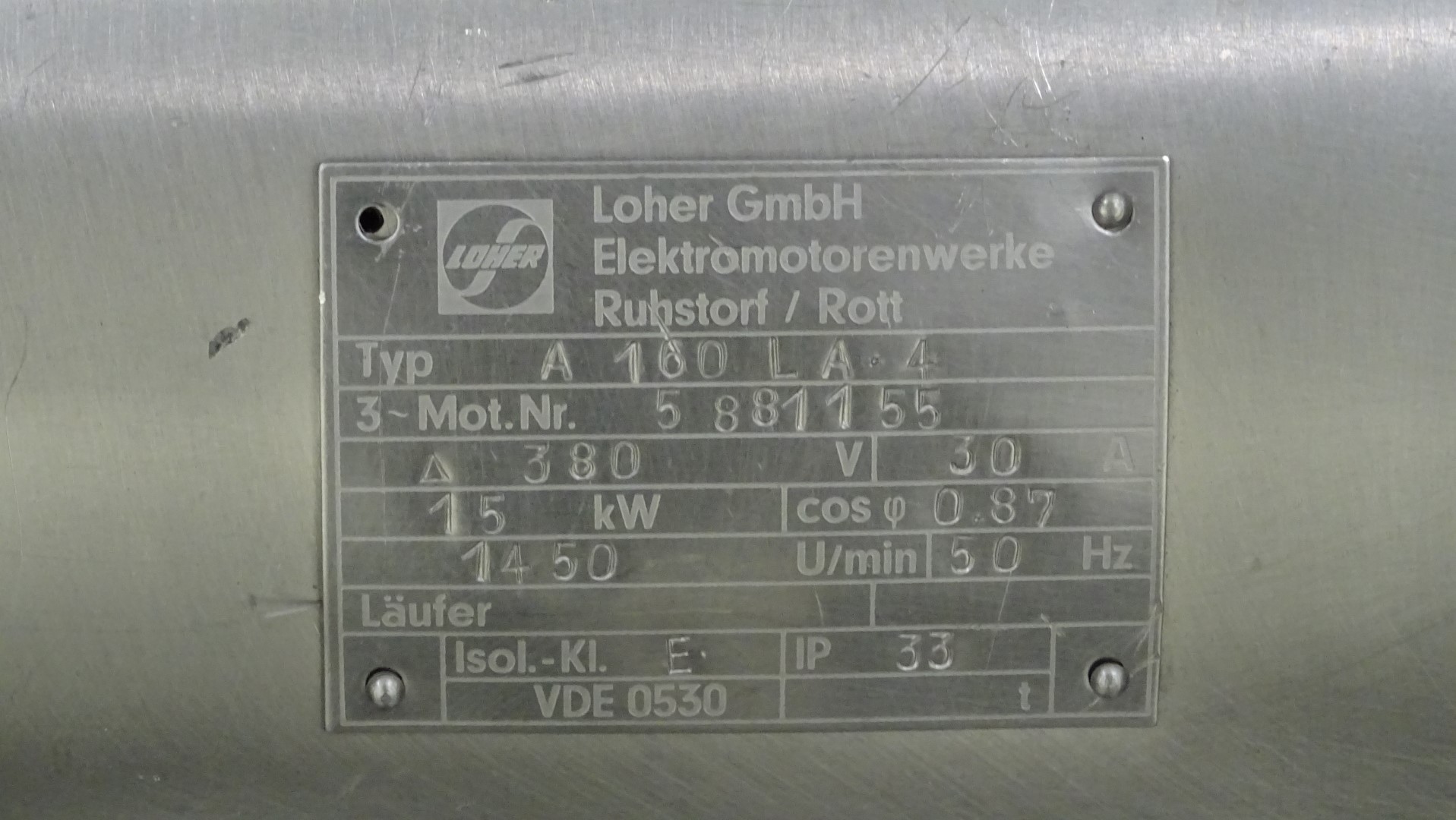 Used Cream Separator GEA Westfalia SAMM 7006