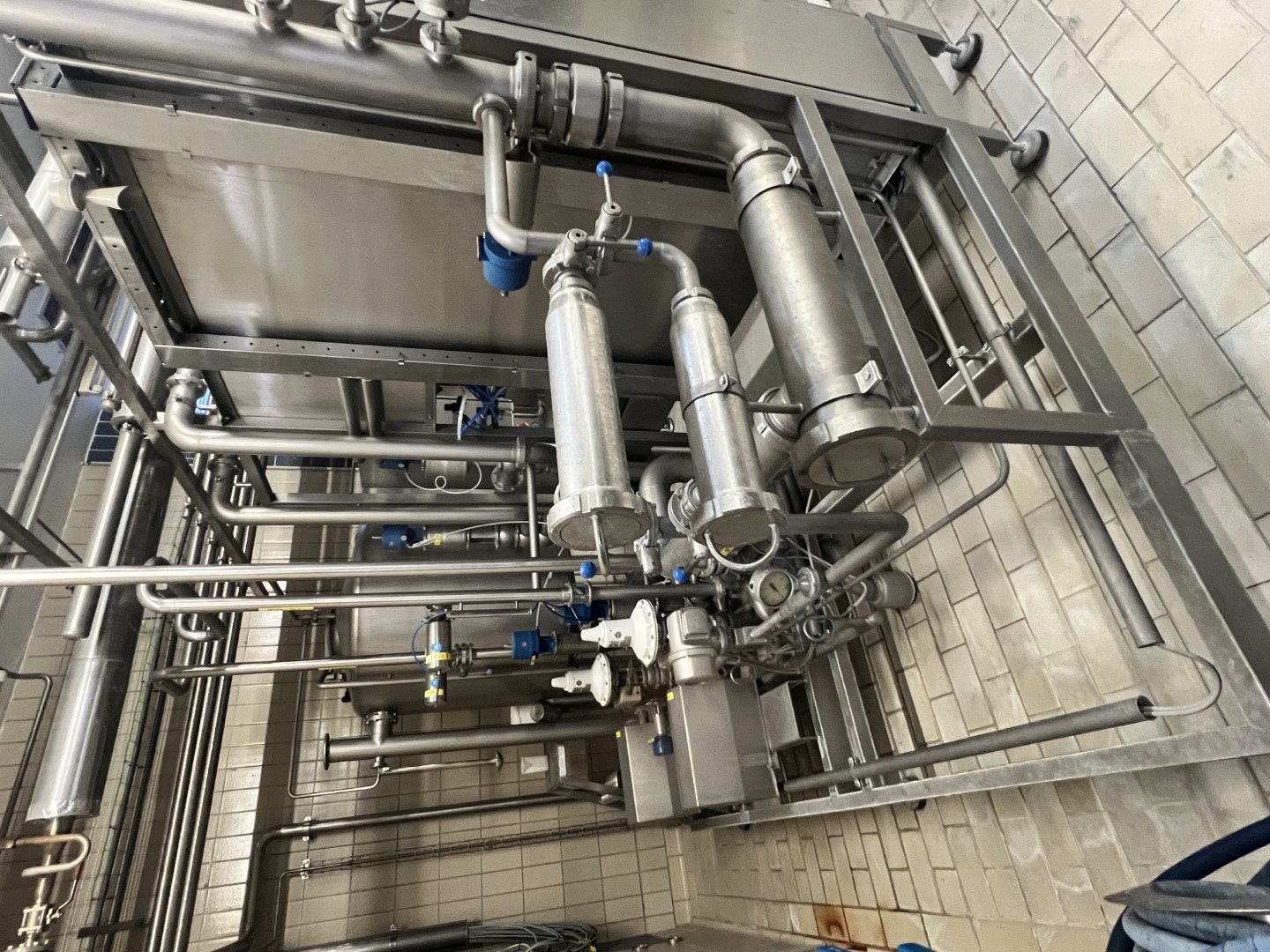 Used Ultra Filtration (UF) plant for cream cheese - Koch Membrane Systems / GEA Tuchenhagen