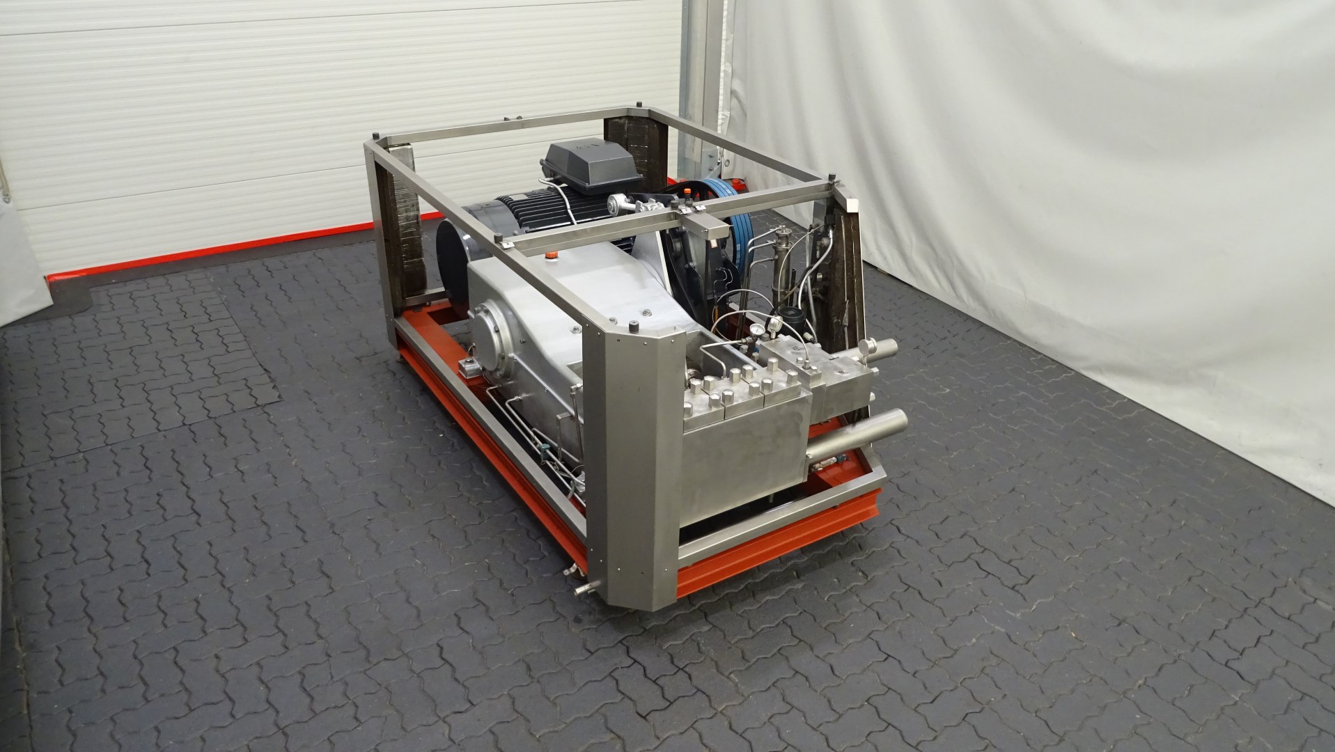Used High Pressure Homogeniser Tetra Pak TAM30A/200BAR Aseptic