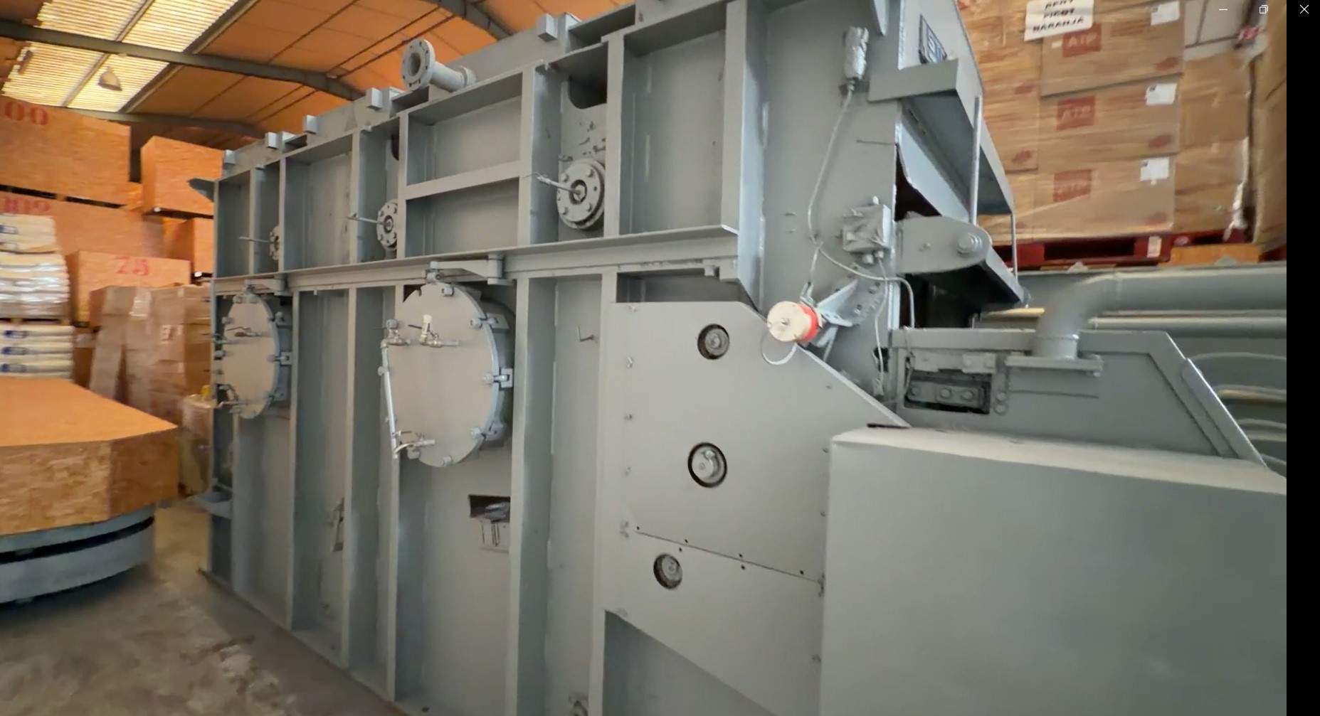 Used Bottle blowing, filling, closing, sterilizing, labelling and packing line for PE bottles of 1,5 liter with milk - Sidel / Remy / Stork