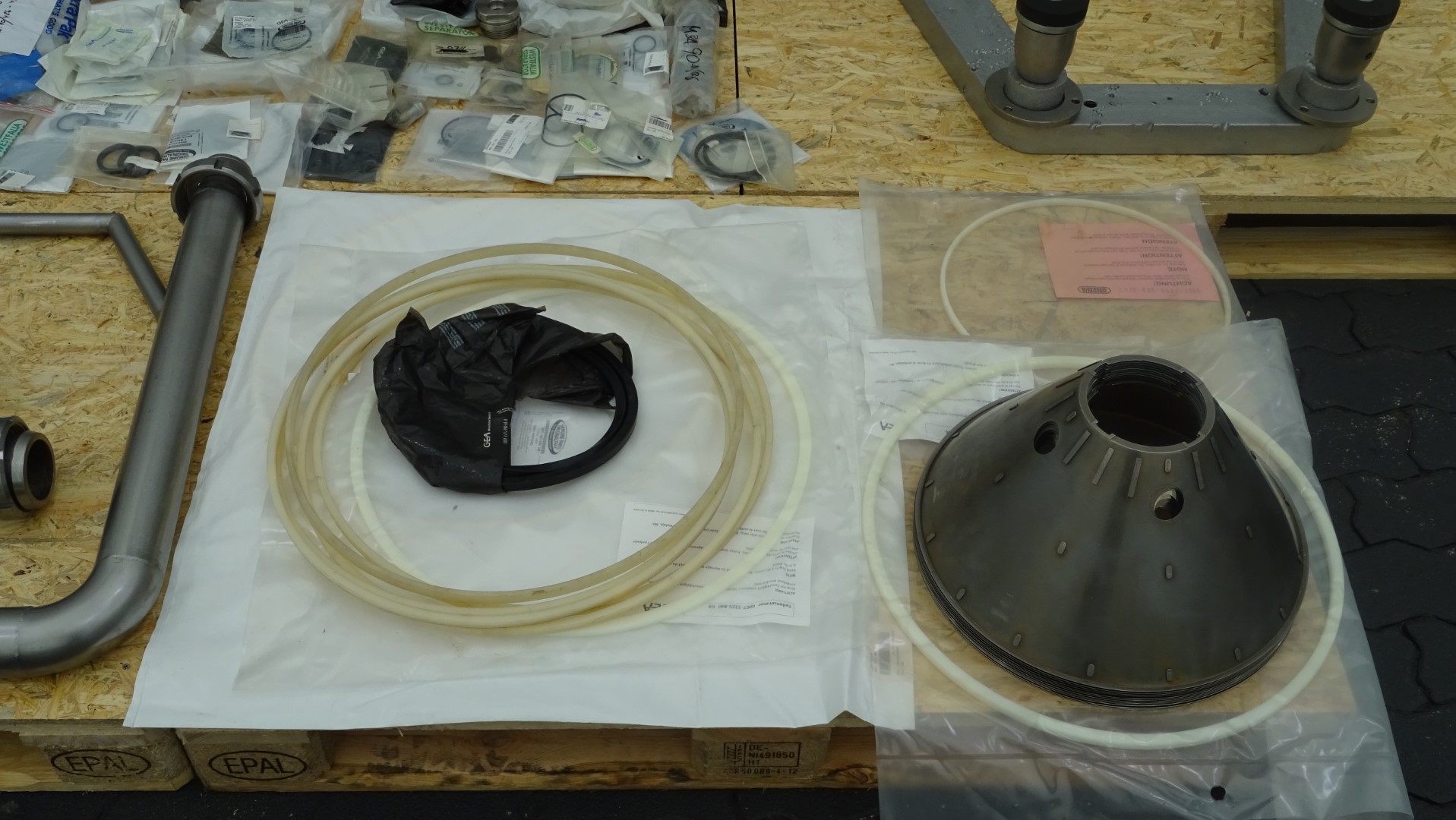 Used Cream Separator GEA Westfalia MSA 90-01-076