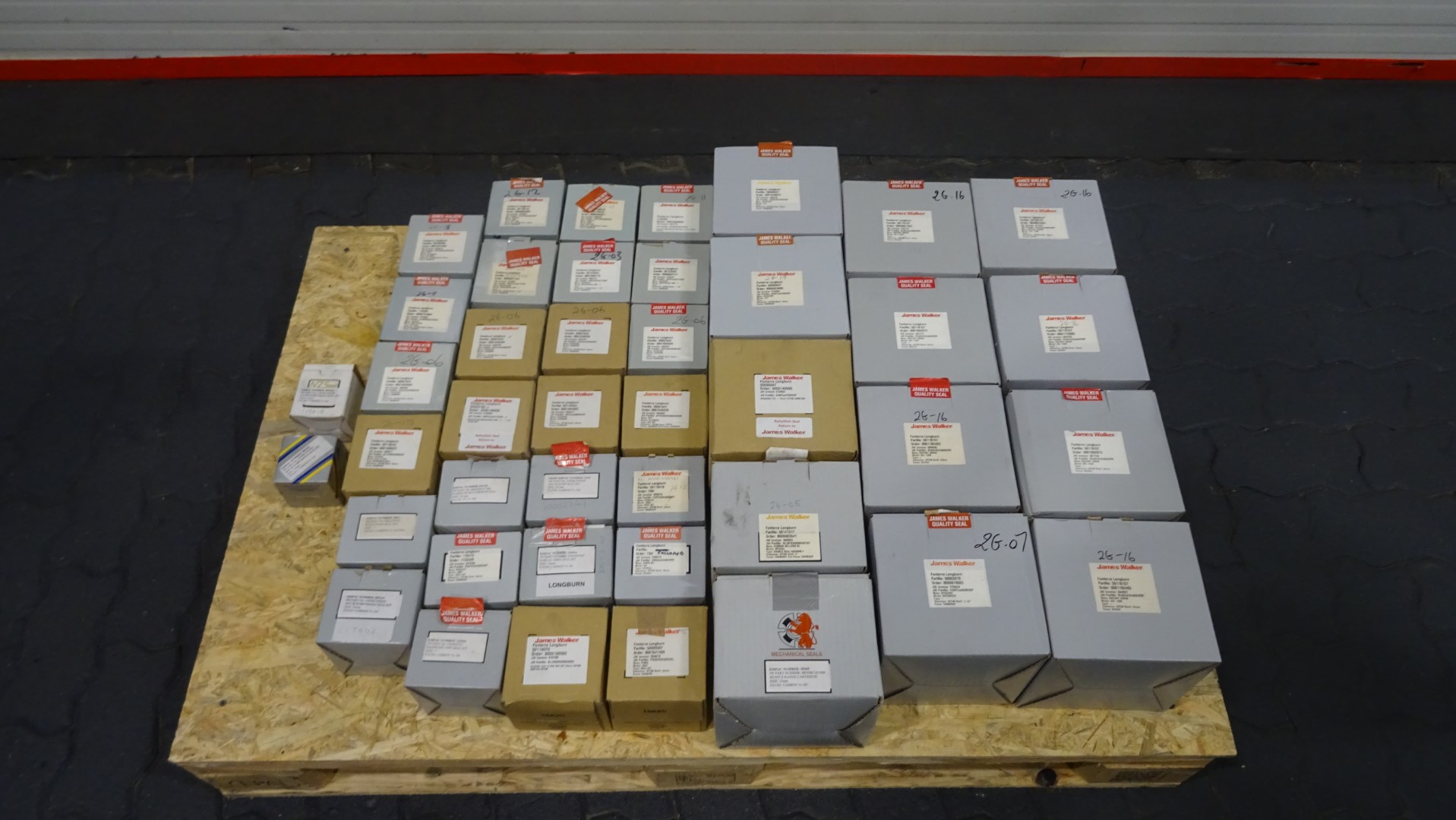 Used Unused James Walker spare parts