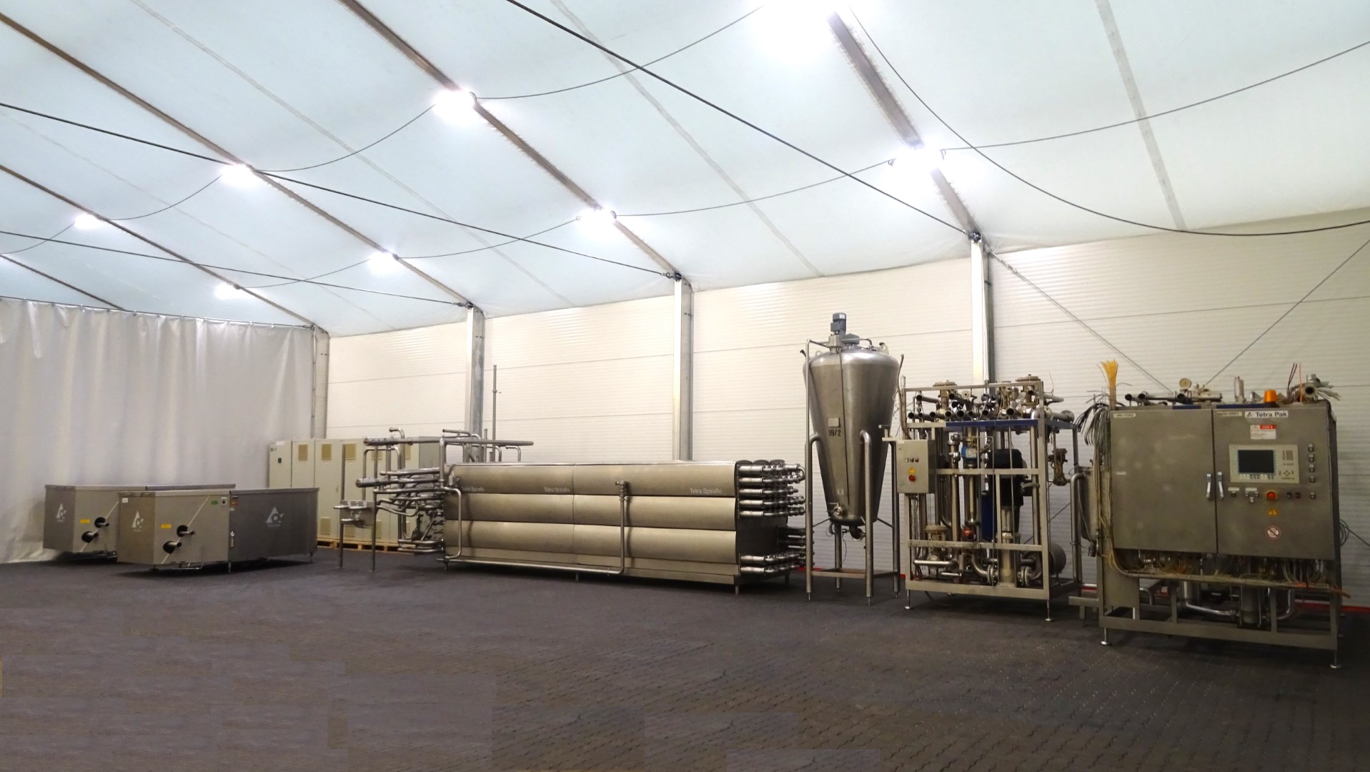 Used Tetra Pak Tetra Therm Aseptic Visco Line - Pasteurisation / Sterilization of concentrated beverage bases