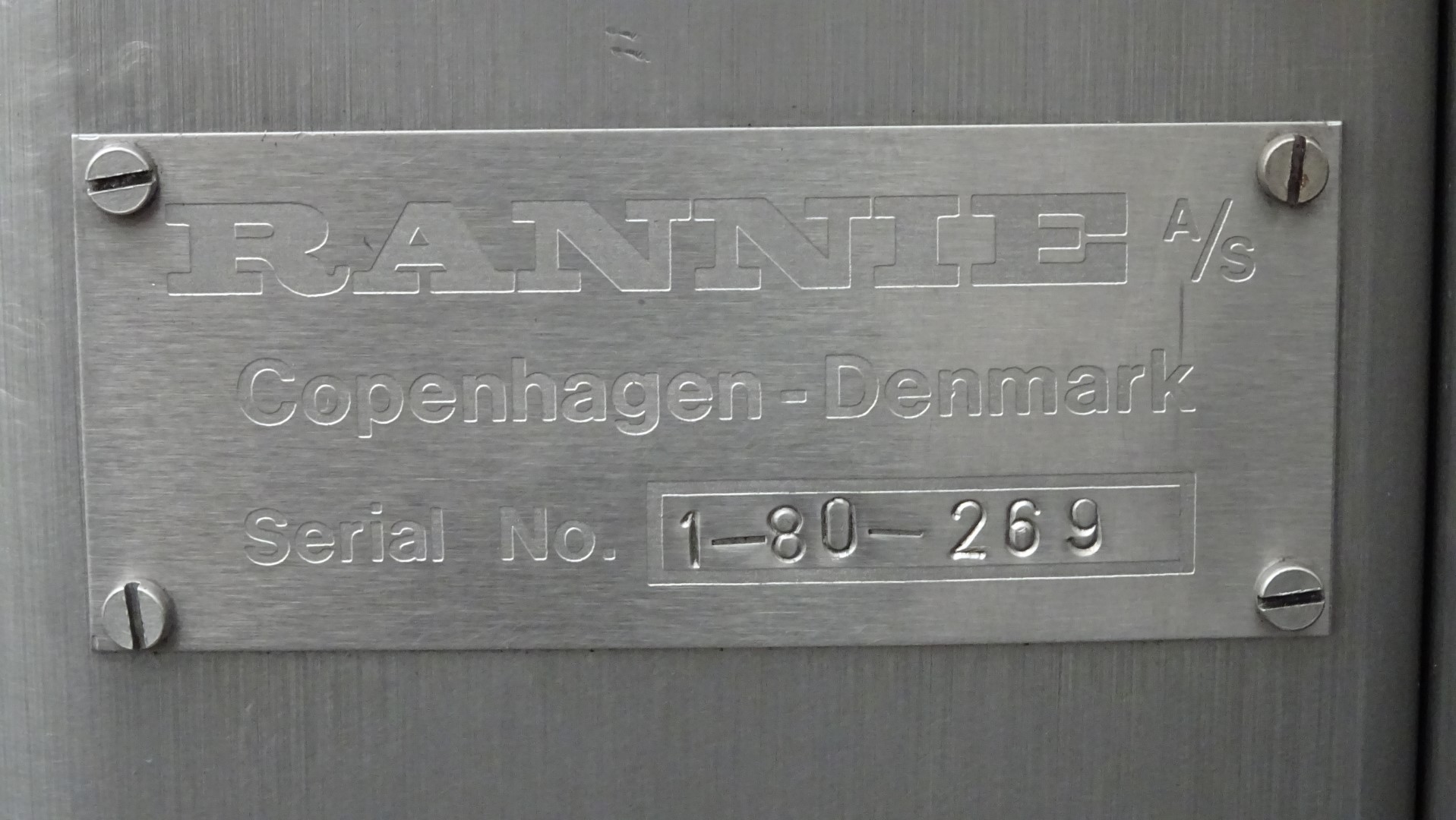 Used High Pressure Homogeniser - Rannie Blue Top 24.60