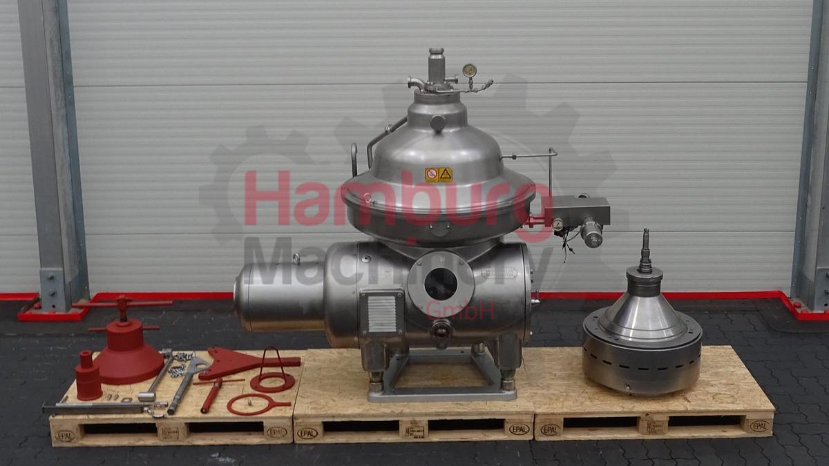 Used Cold Milk Cream Separator GEA Westfalia MSD 130-07-076