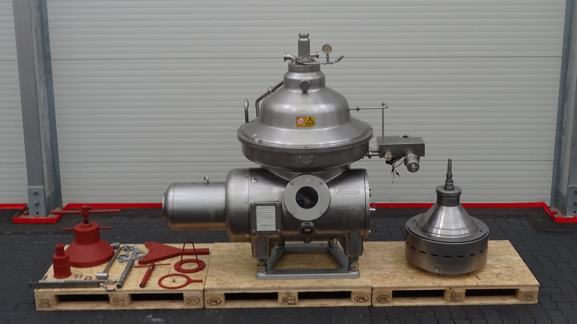 Used Cold Milk Cream Separator GEA Westfalia MSD 130-07-076