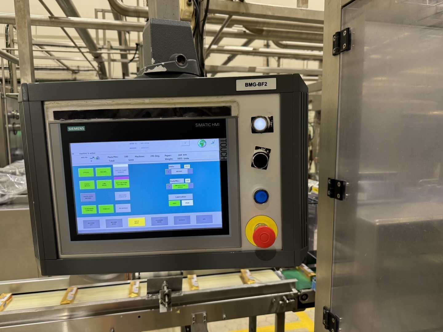 Used Filling and wrapping machine for Butter Benhil Multipack 5000