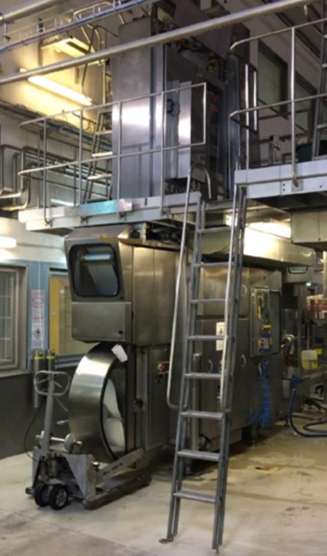 Used Aseptic carton filler Tetra Pak TBA/8 1000SQ 110V