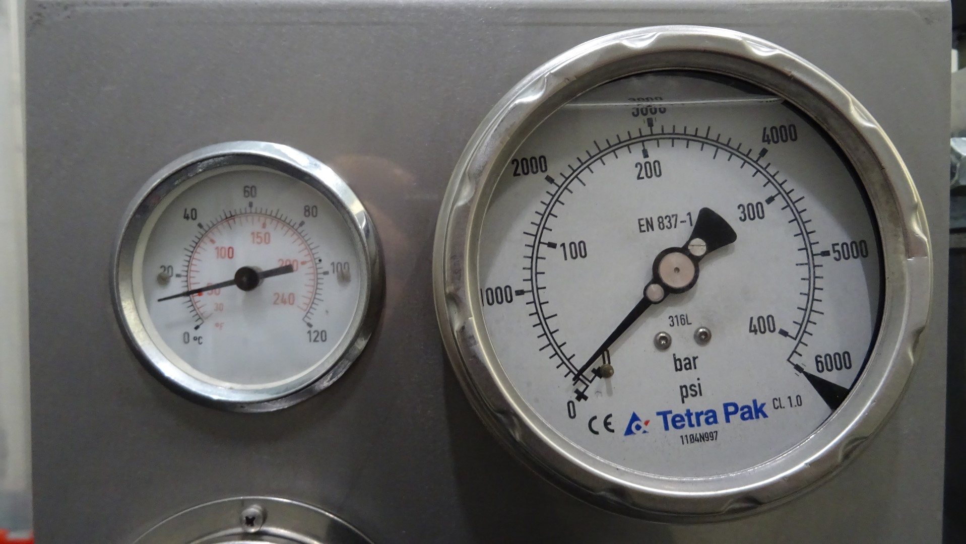 Used High Pressure Homogeniser Tetra Pak TA2/200BAR