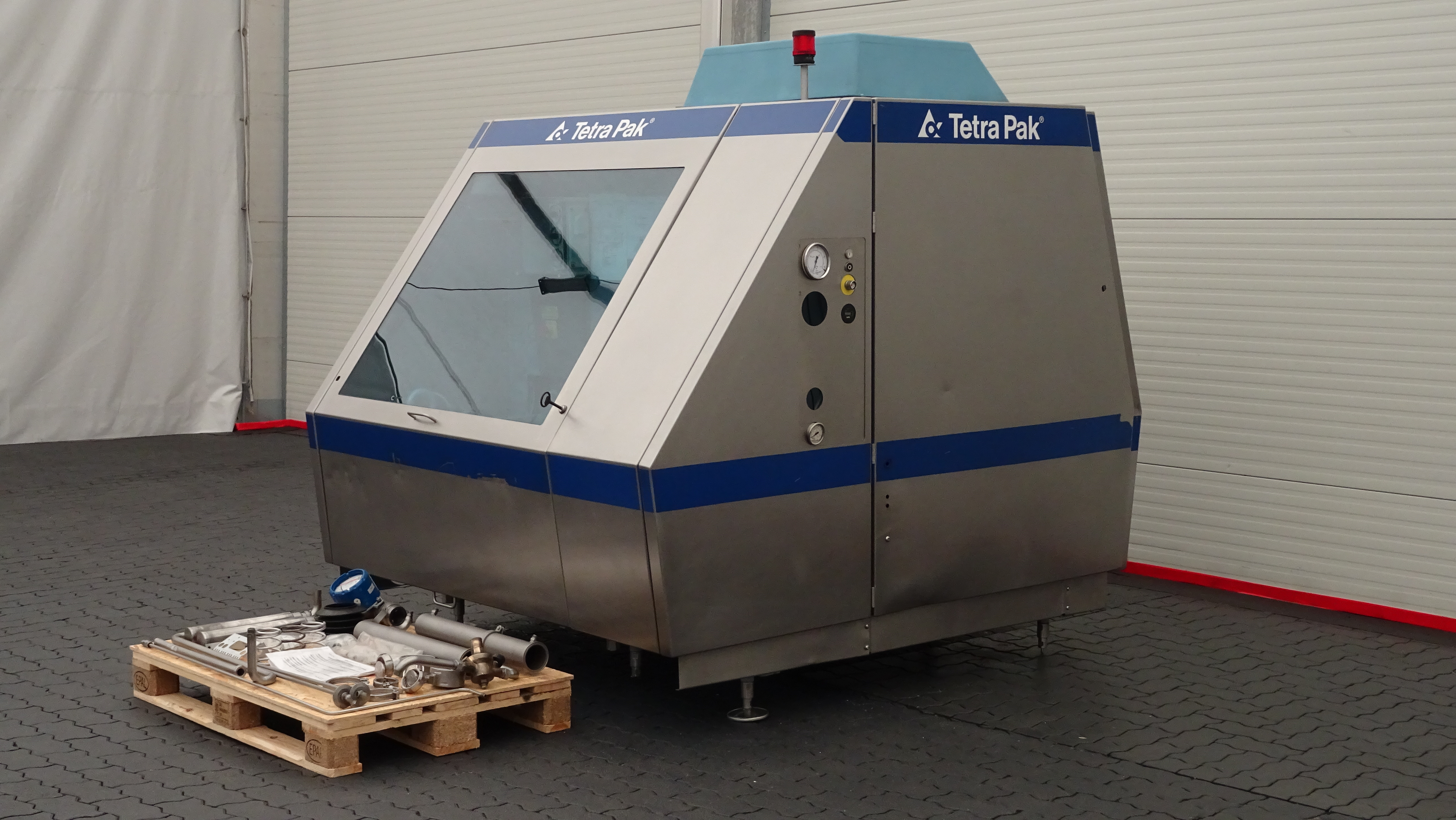 Used Tetra Pak ​​​​​​​​​​​​Tetra Therm Aseptic VTIS line with Tetra Alex TA400 homogeniser