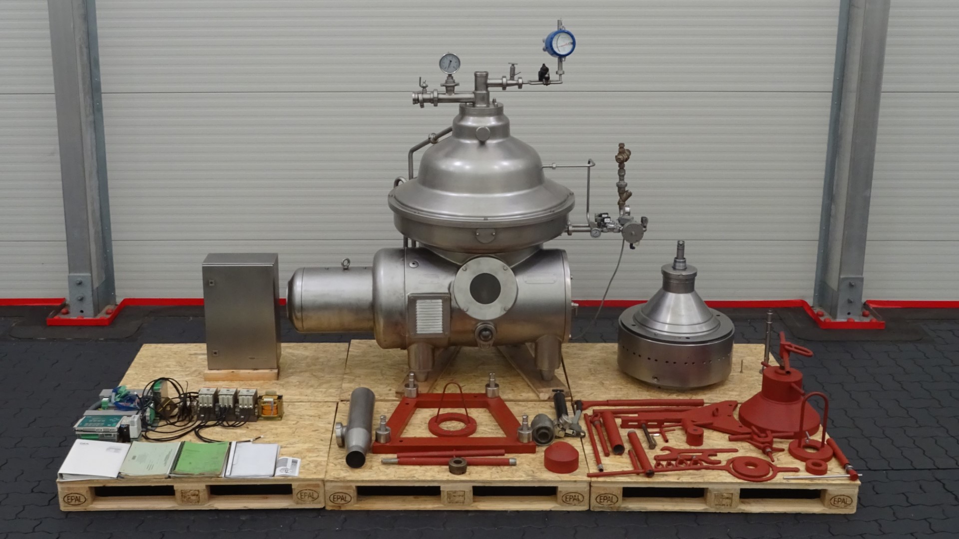 Used Cream Separator GEA Westfalia MSD 130-01-076