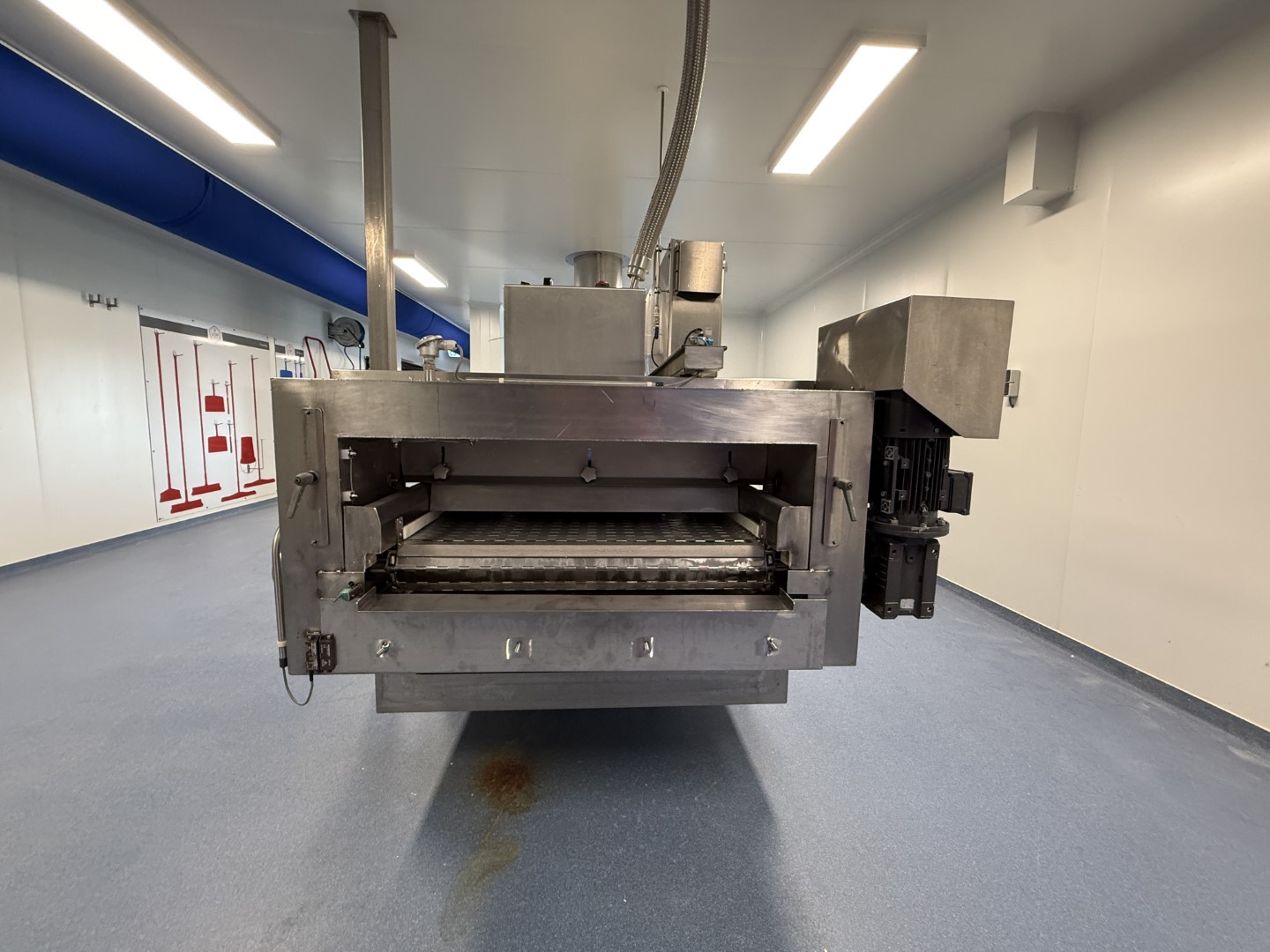 Used Dough processing / rollout line - Rademaker sheeting line with universal line and Packo nitrogen freezer