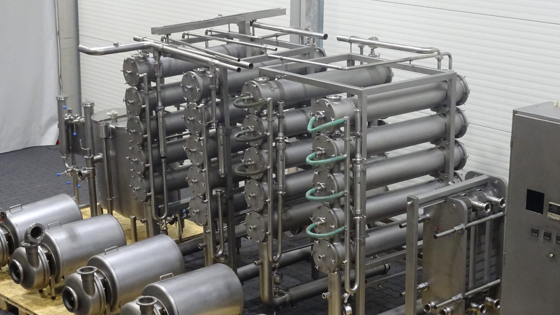 Used Magyar / Hungarian Dairy Experimental Institute Ltd. - Microfiltration Plant (MF)