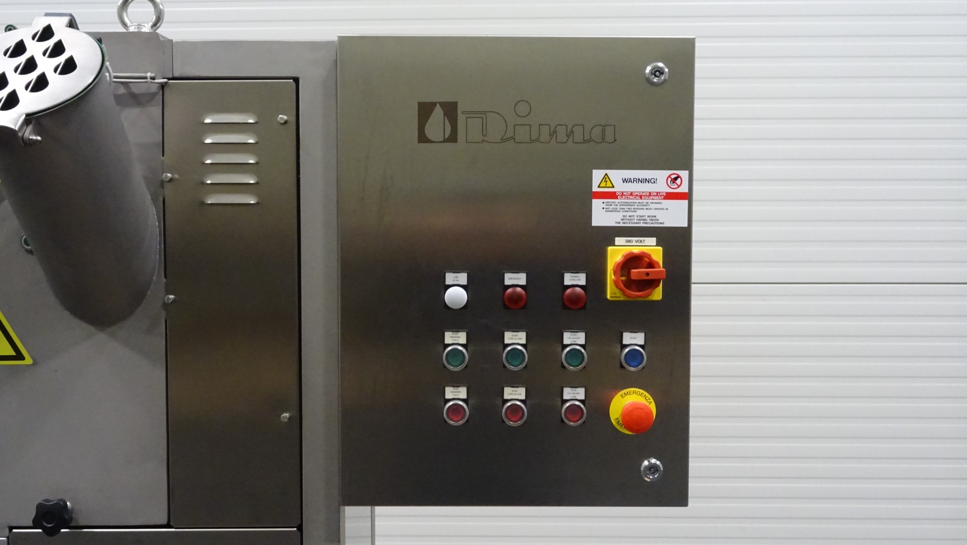 Used Unused Mozarella Batch Cooking Stretching Machine - Dima Compact 100C-S