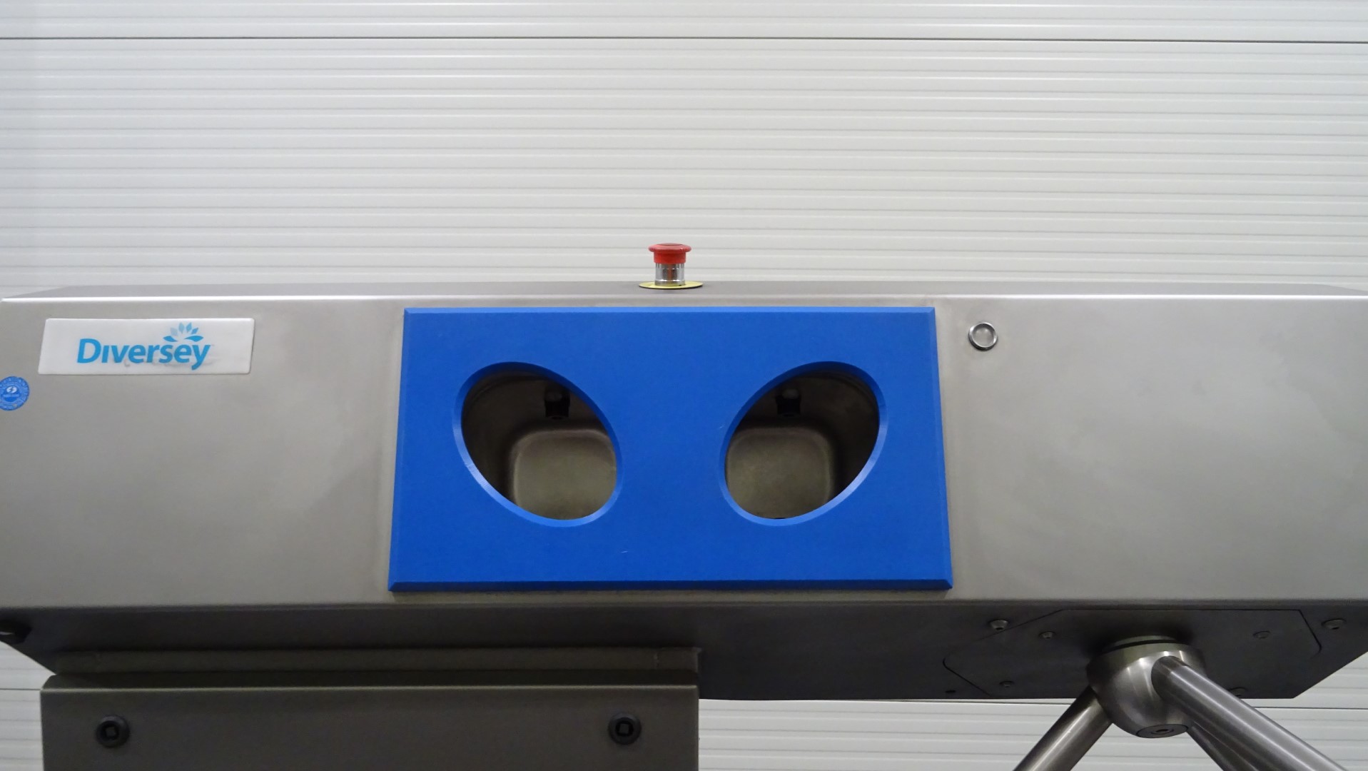 Used Hygienic station with sole cleaning and hand disinfection stations - Elpress 83202060