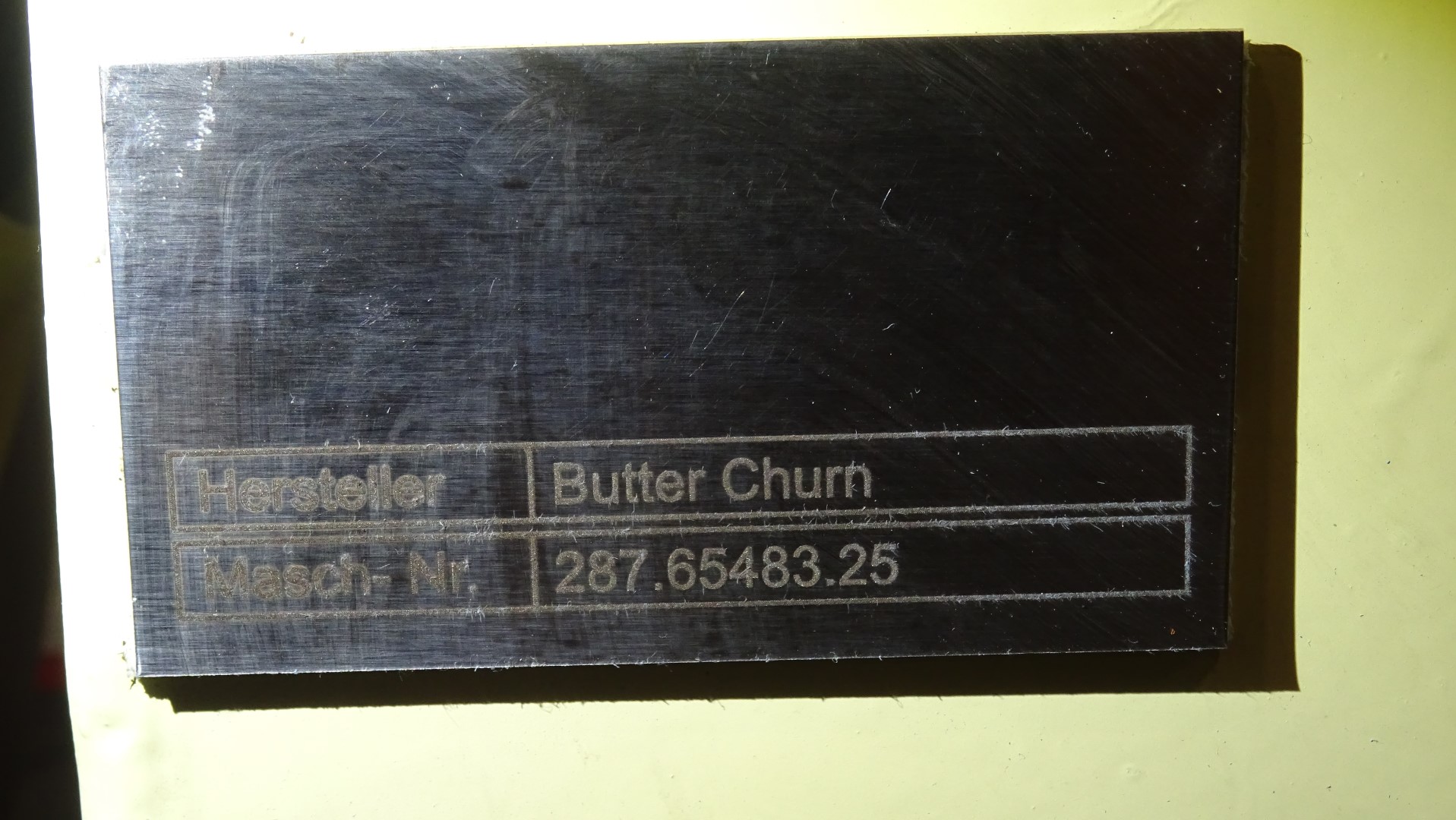 Used Batch butter churn Pillet 550 liter