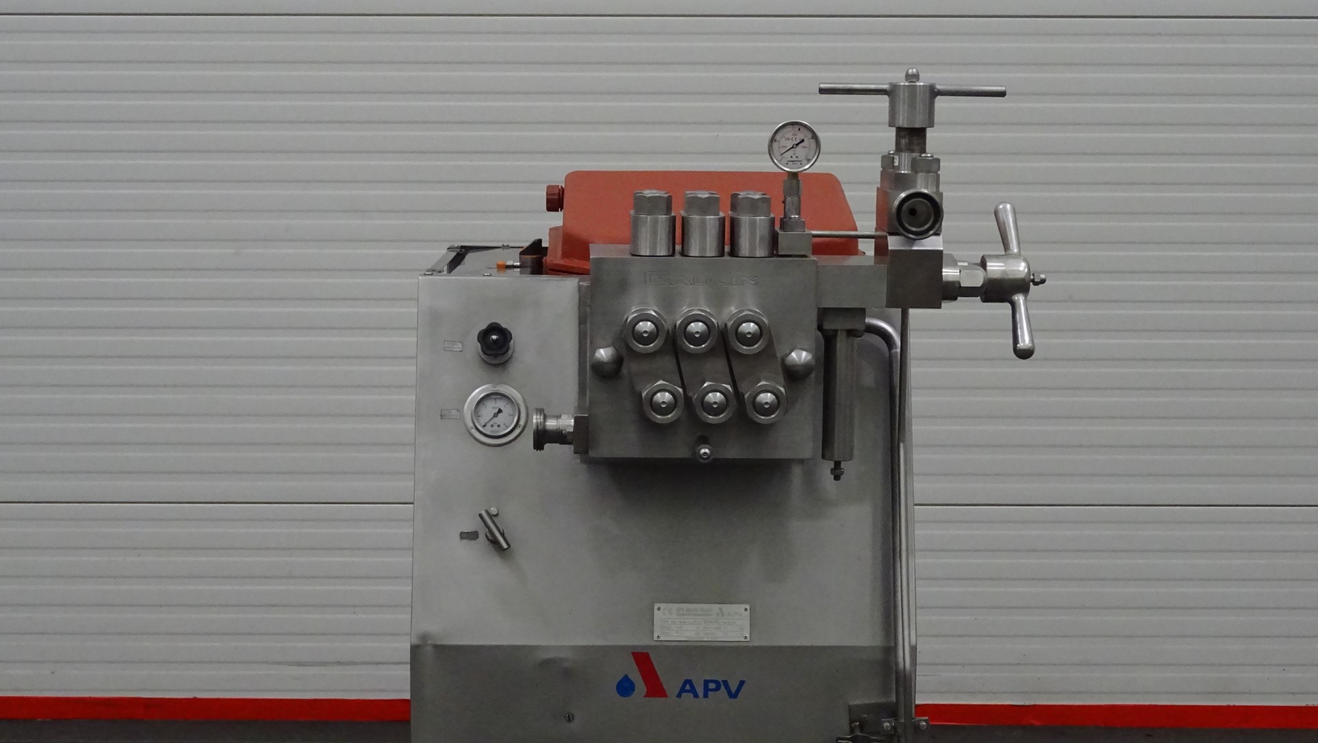 Used UHT Pilot plant with aseptic homogeniser and filling chamber - APV UHT pilot + Gaulin 396 MCP 4-2,5TBS