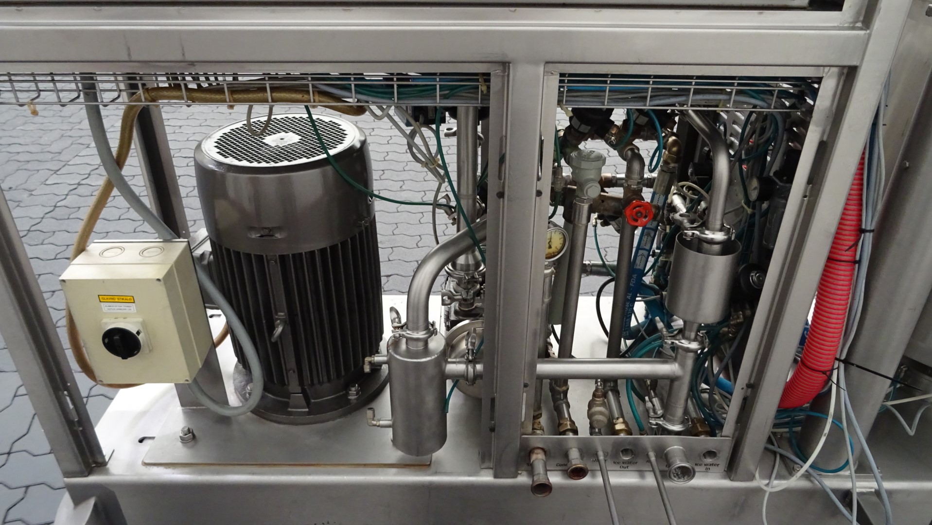 Used High Shear Mixer - Tetra Pak Scanima Pilot Plant Mixer SPM-100 (Almix B200-100V)