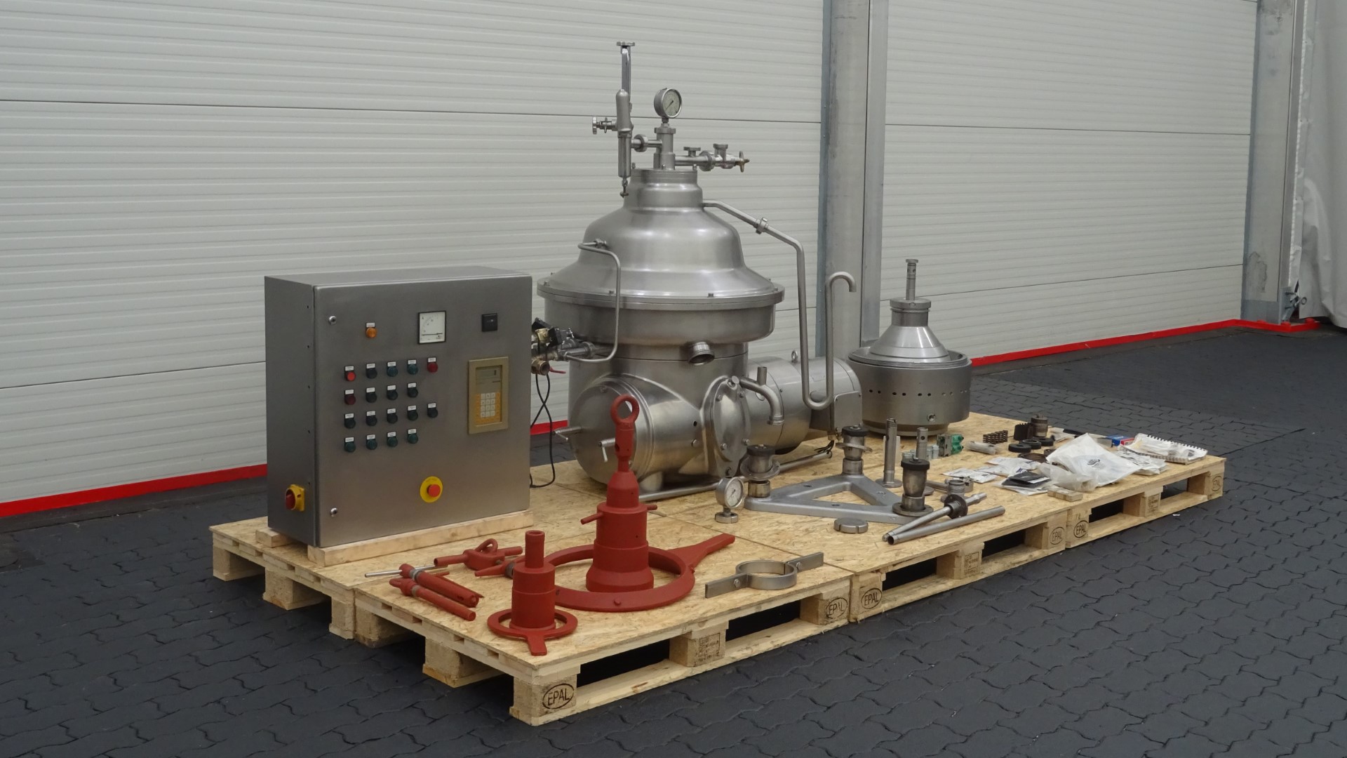 Used Cream Separator GEA Westfalia MSA 50-01-076