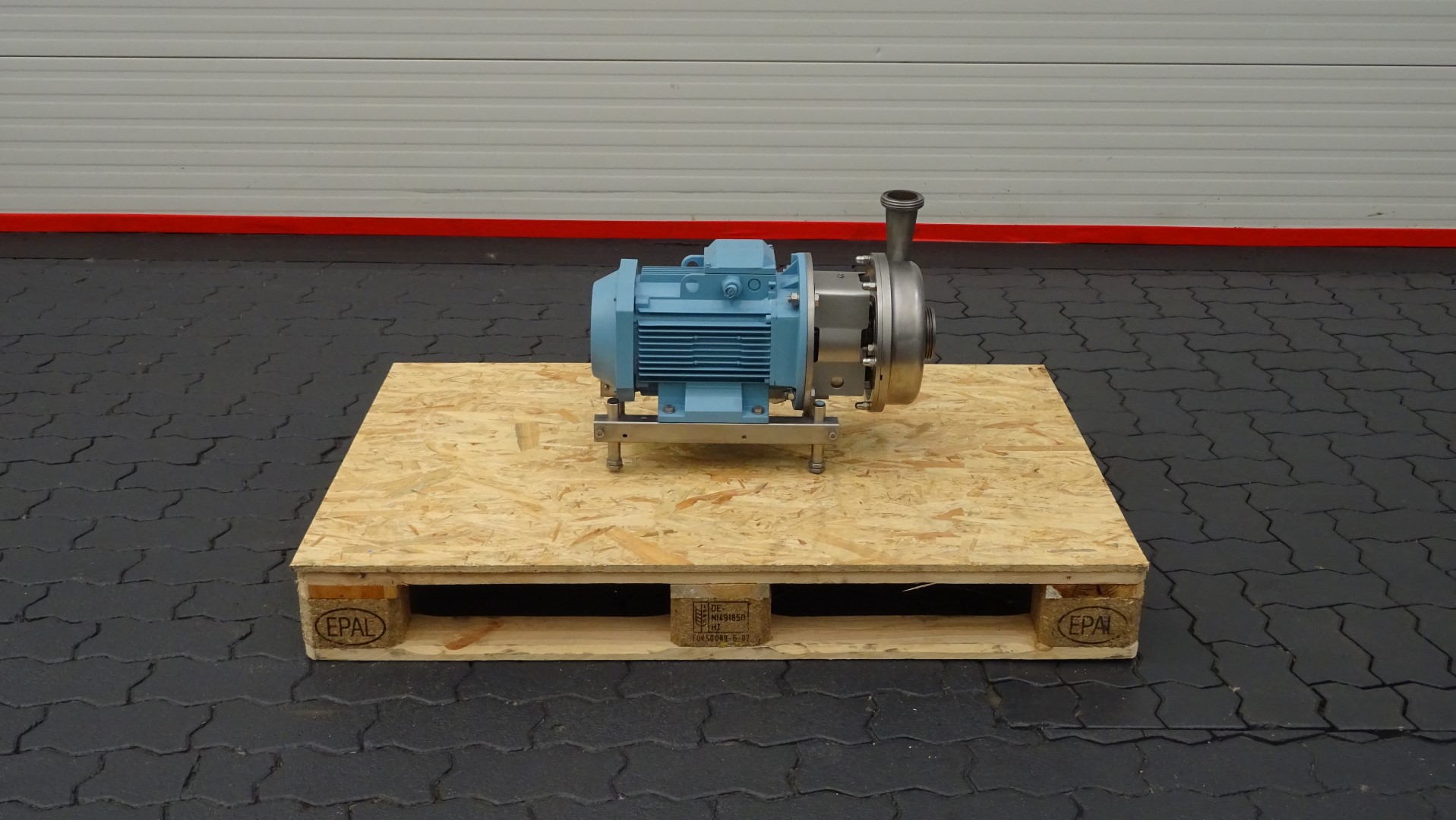 Used Sanitary Centrifugal Pump Alfa Laval LKH-20 165 SSS