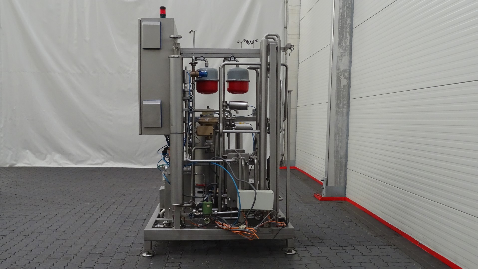 Used UHT Pilot plant with aseptic homogeniser and filling chamber - APV UHT pilot + Gaulin 396 MCP 4-2,5TBS