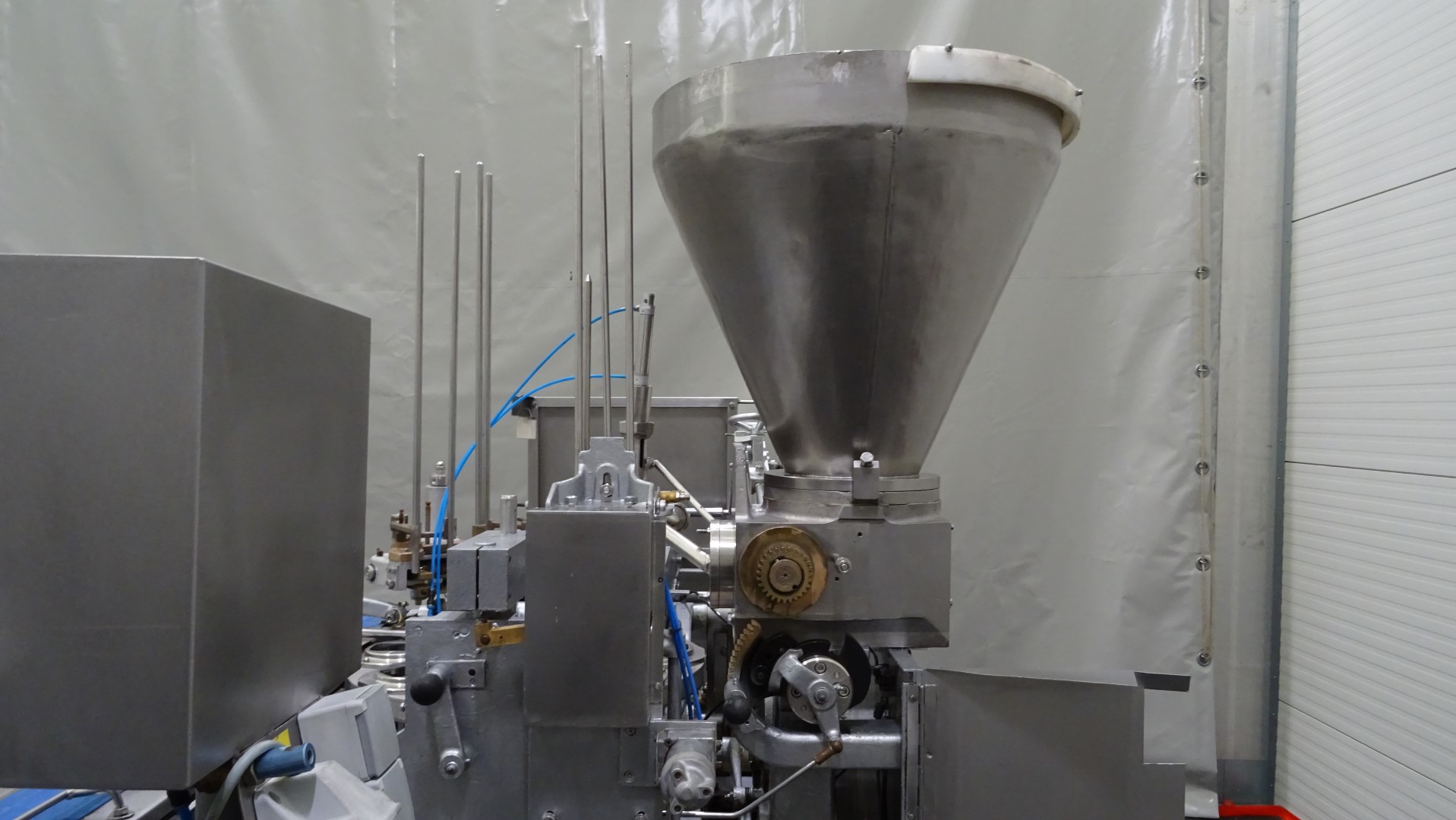 Used Cup filling + lidding machine for Butter Benhil Copparapid 8205