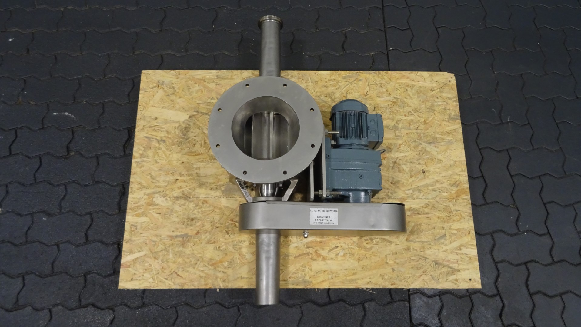 Used Sanitary Rotary Valve - GEA Nu-Con CV 375 C